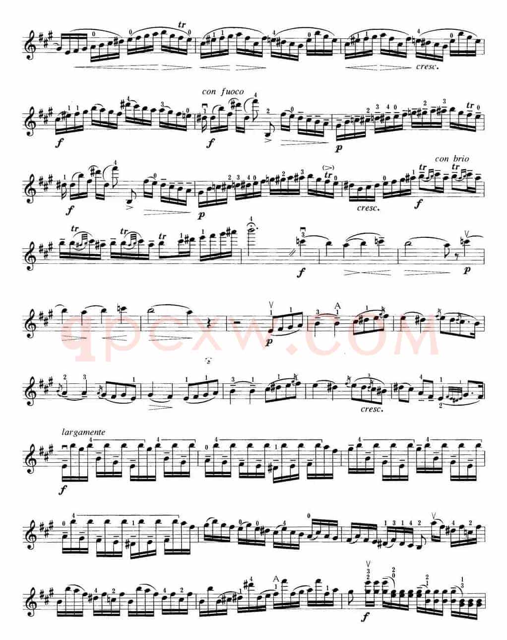 小提琴考级第八级：外国乐曲（7首）