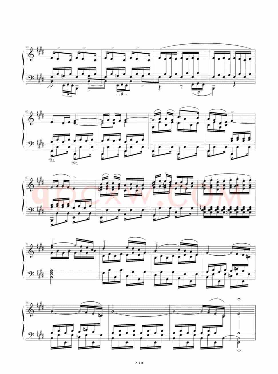 离别（练习曲OP10No3）