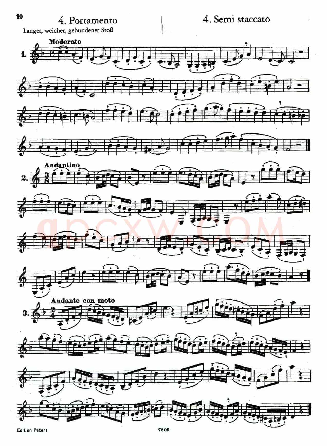 DEMNITZ（单簧管练习曲）