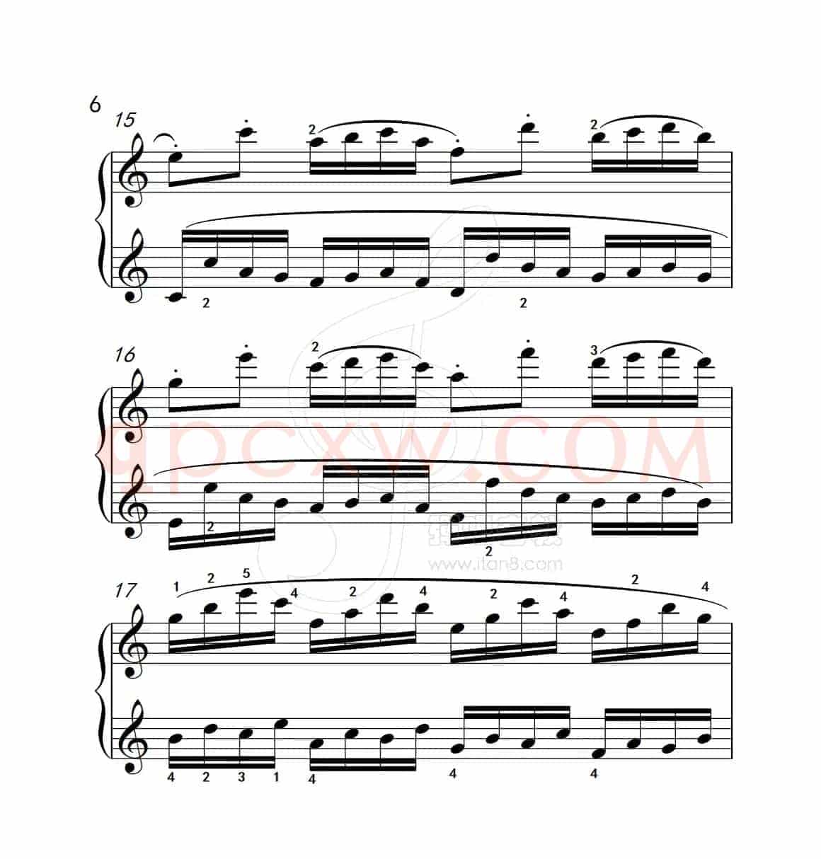 练习曲 10（克拉莫钢琴练习曲60首）