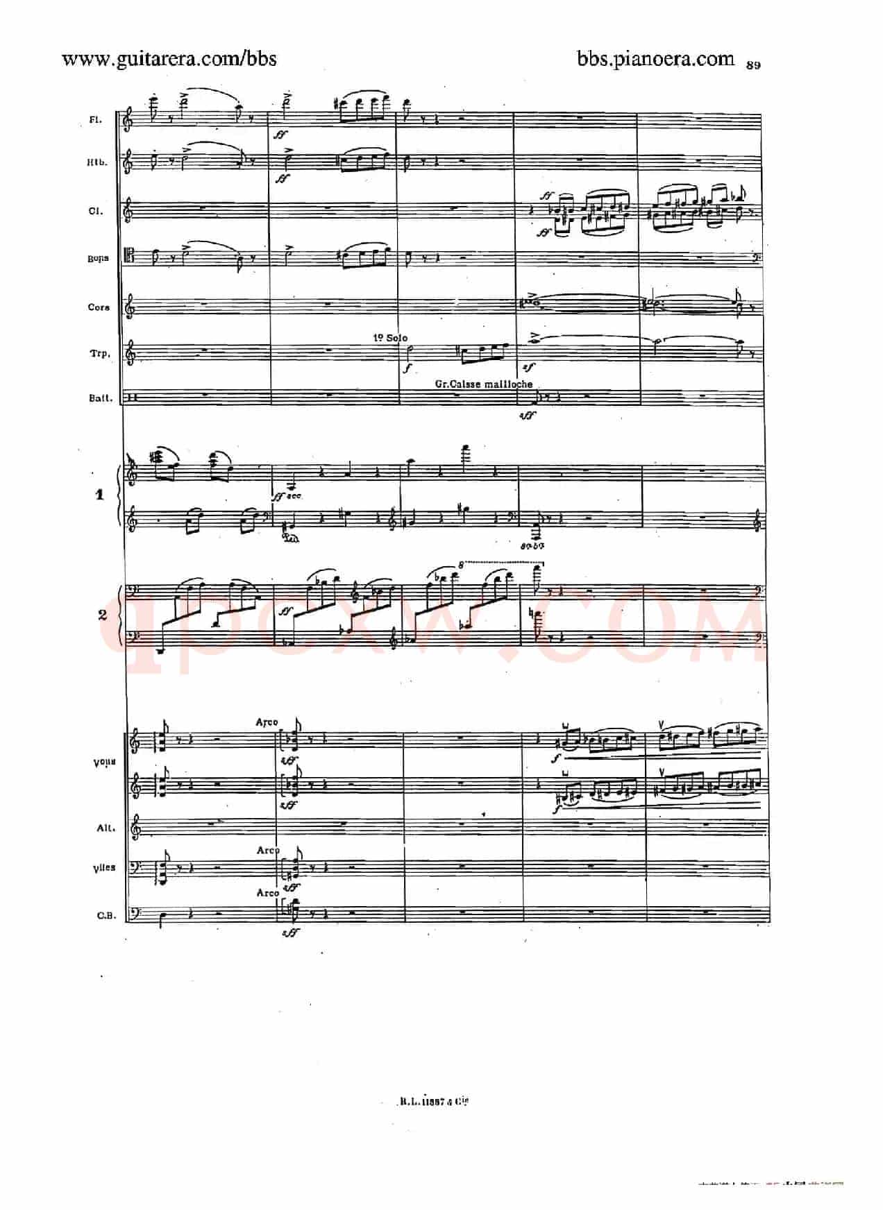 Concerto for 2 Pianos in d Minor(d小调双钢琴协奏曲·总谱)
