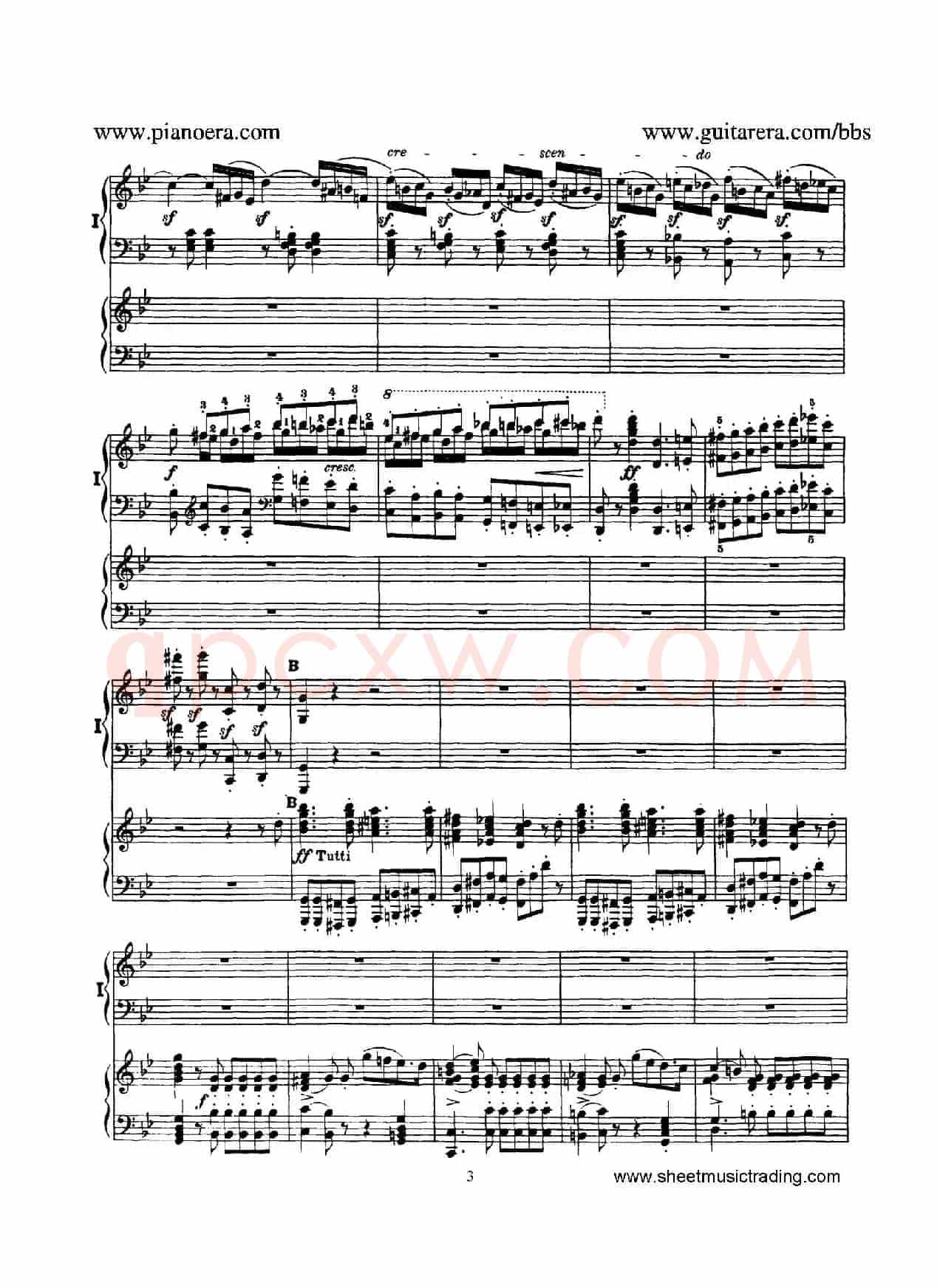 Piano Concerto No.1 in g Minor Op.25(g小调第一钢琴协奏曲·双钢琴)
