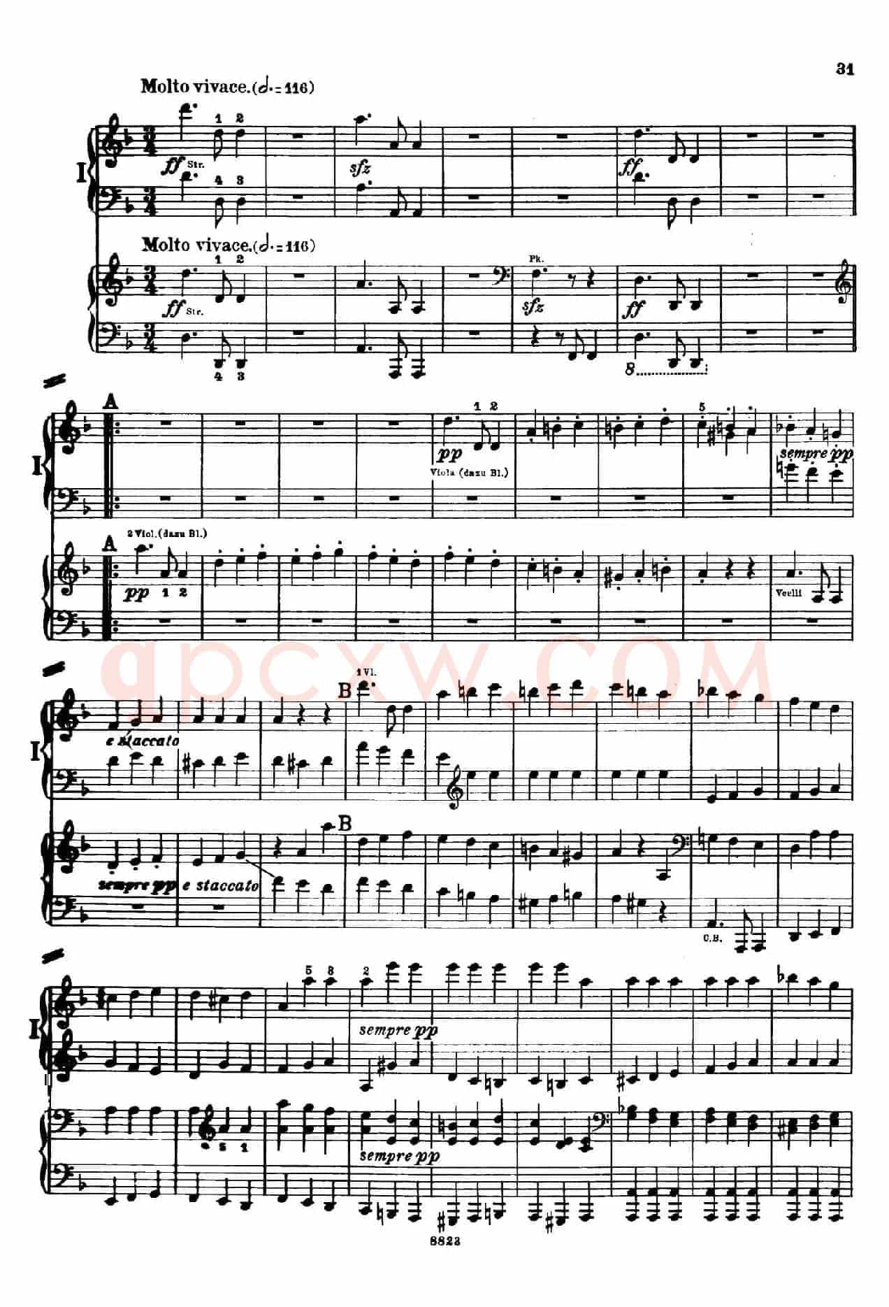 d小调第九交响曲 Op.125(双钢琴P23——32)