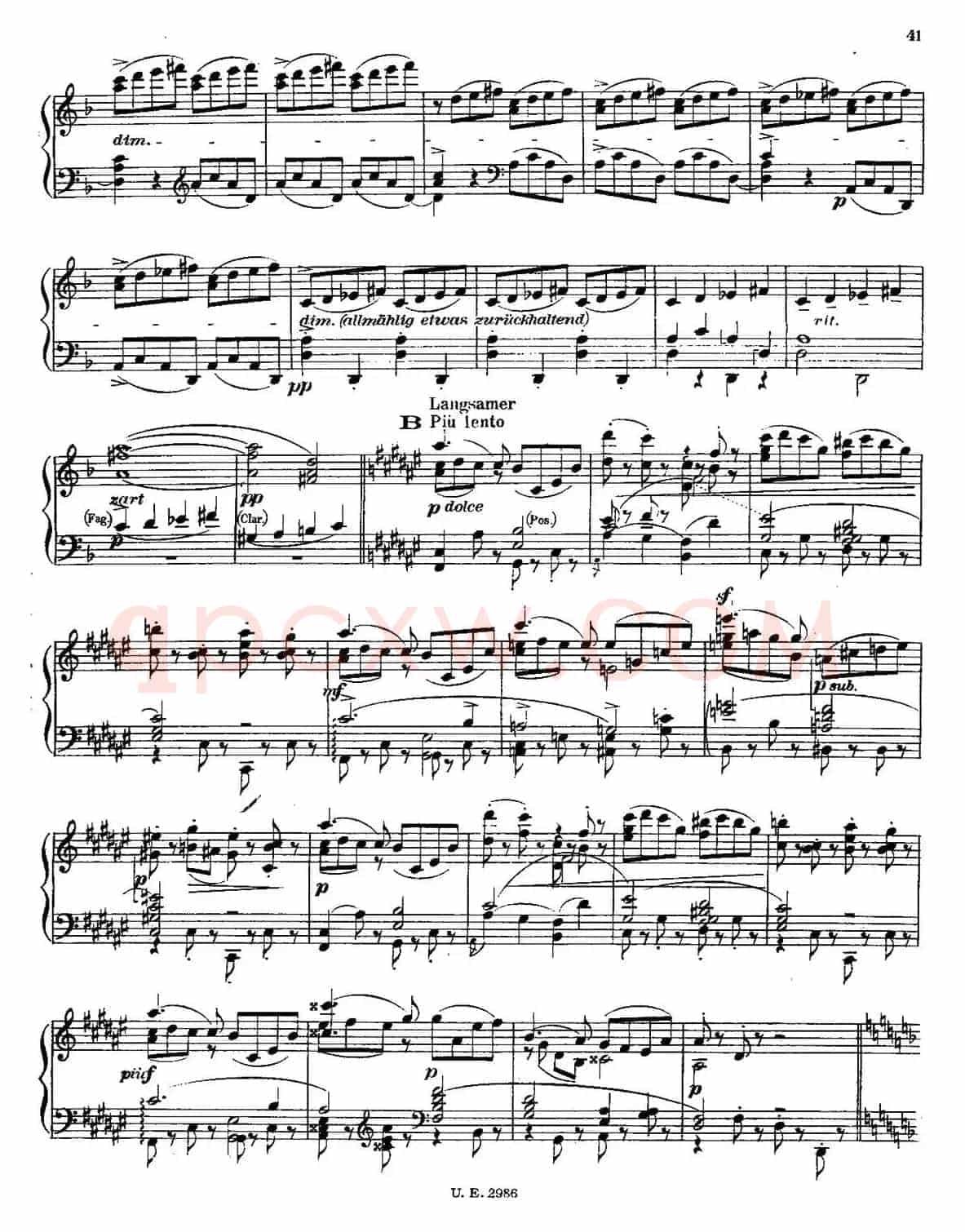 Symphony No.3 in d Minor - Solo Piano(d小调第三交响曲·钢琴独奏版·Ⅳ)