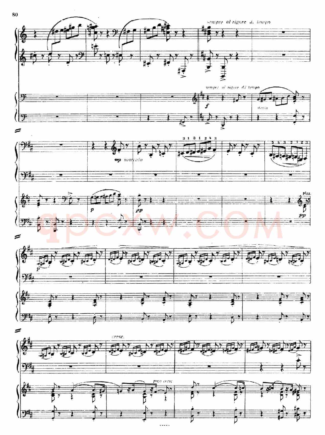 Piano Concerto No.2 in c Minor Op.50(c小调第二钢琴协奏曲·Ⅲ·双钢琴)