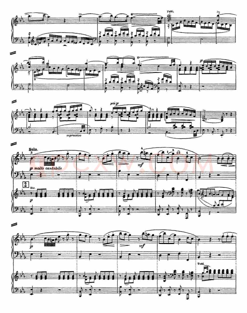 二十八部钢琴协奏曲 No.27（P16-30）