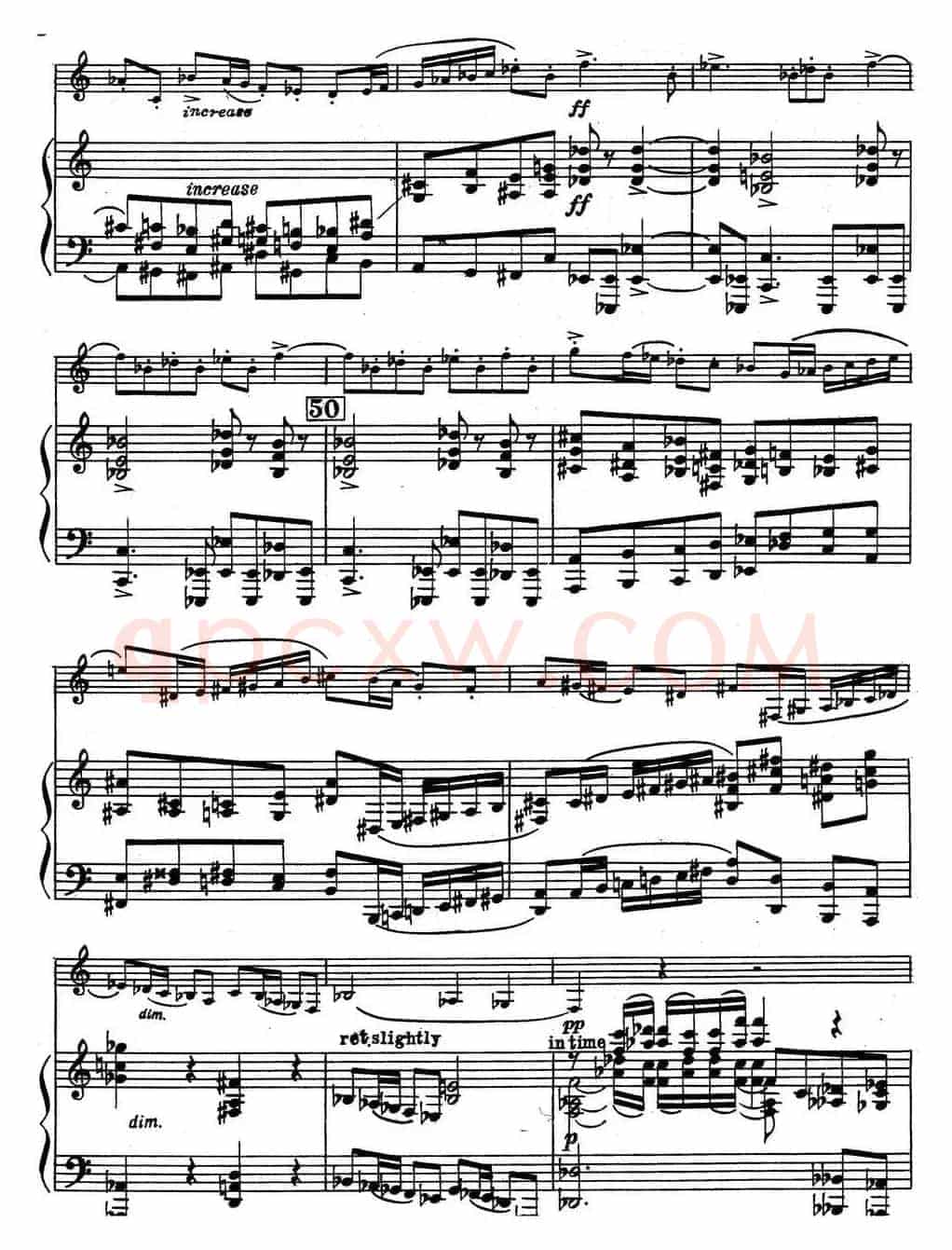 克莱斯顿《中音萨克斯管奏鸣曲》第一乐章（中萨+钢琴伴奏）