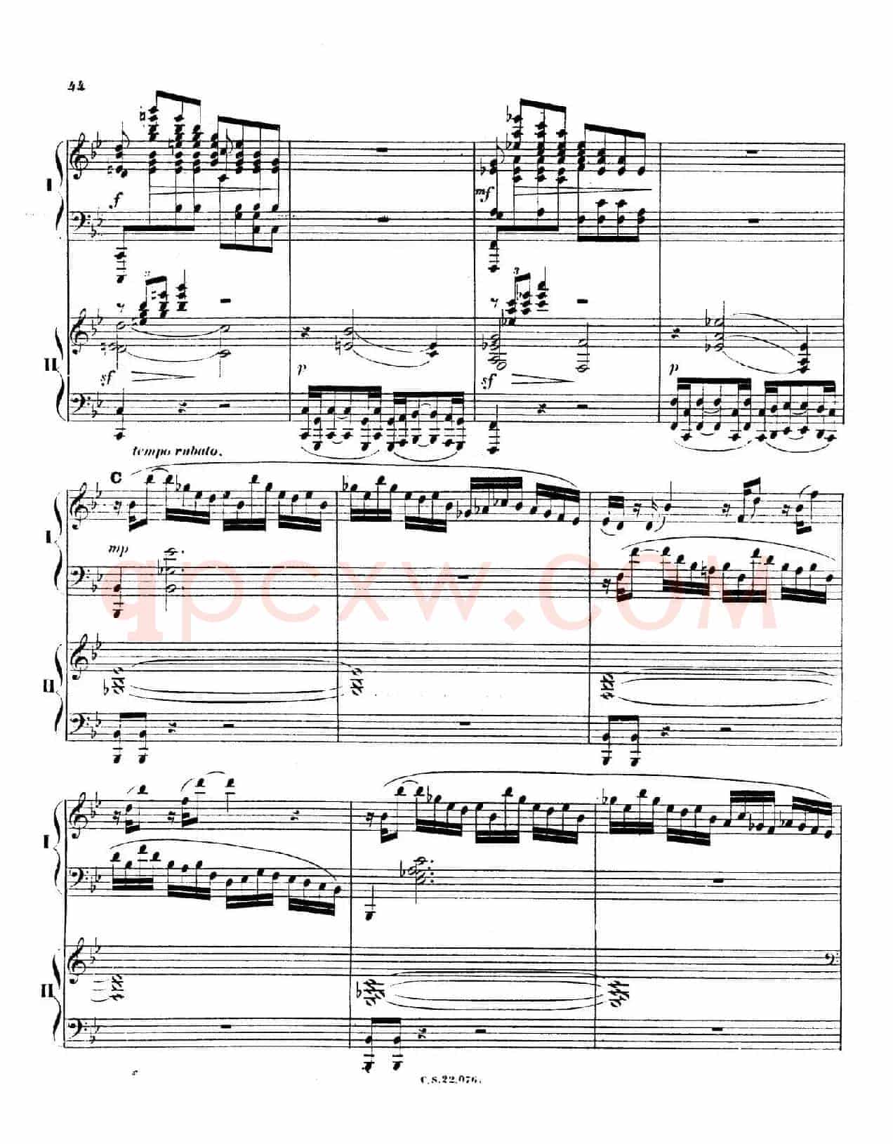 Piano Concerto No.2 in F Major Op.35(F大调第二钢琴协奏曲·Ⅱ·双钢琴)