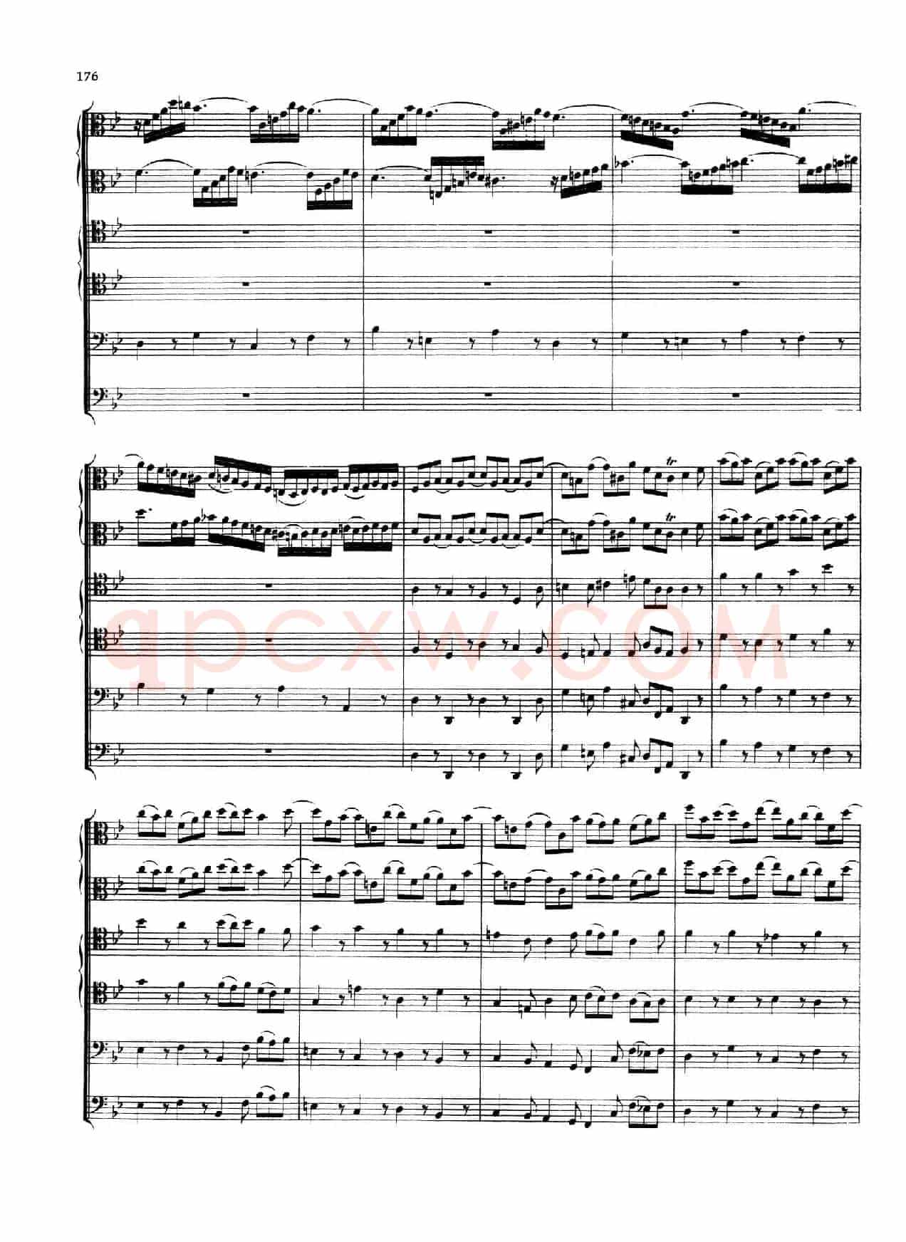 Brandenburg Concerto No.6 in B-flat Major（勃兰登堡协奏曲第六号）