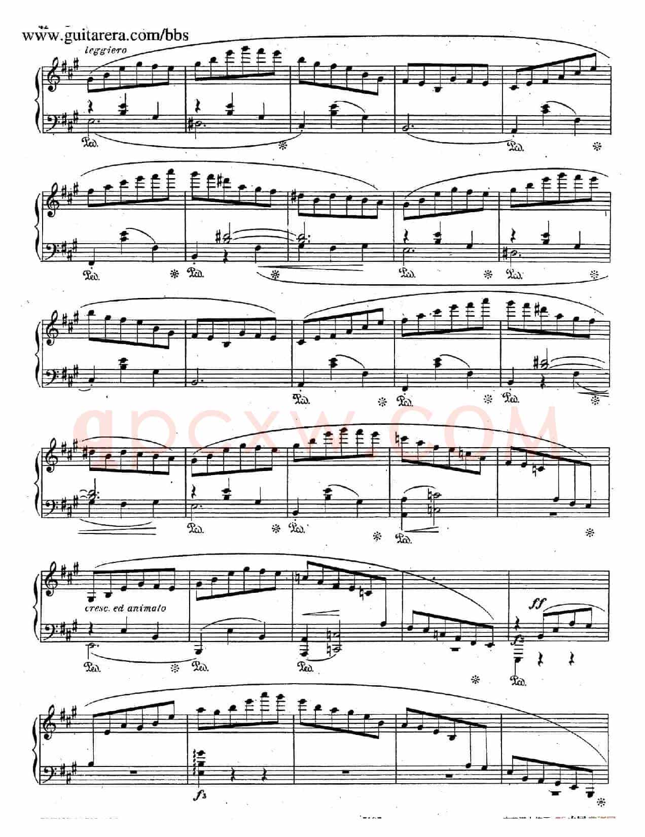 Scherzo no.2 in b-flat Minor Op.31 (降b小调第二谐谑曲)