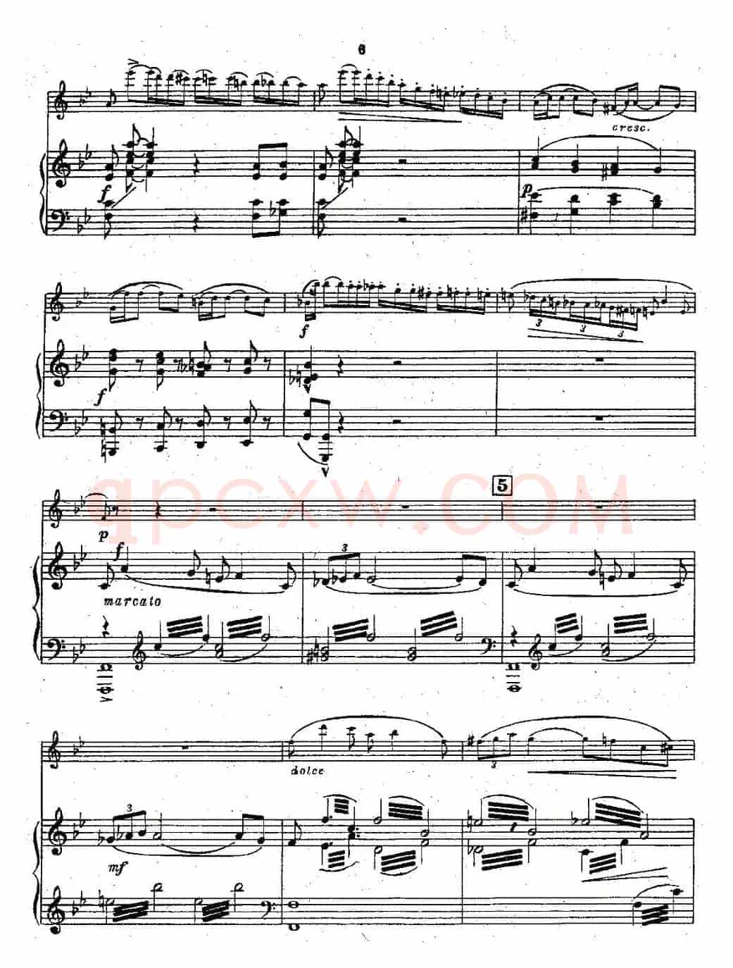 Chaminade Flute Concertino（莎米纳德长笛协奏曲）