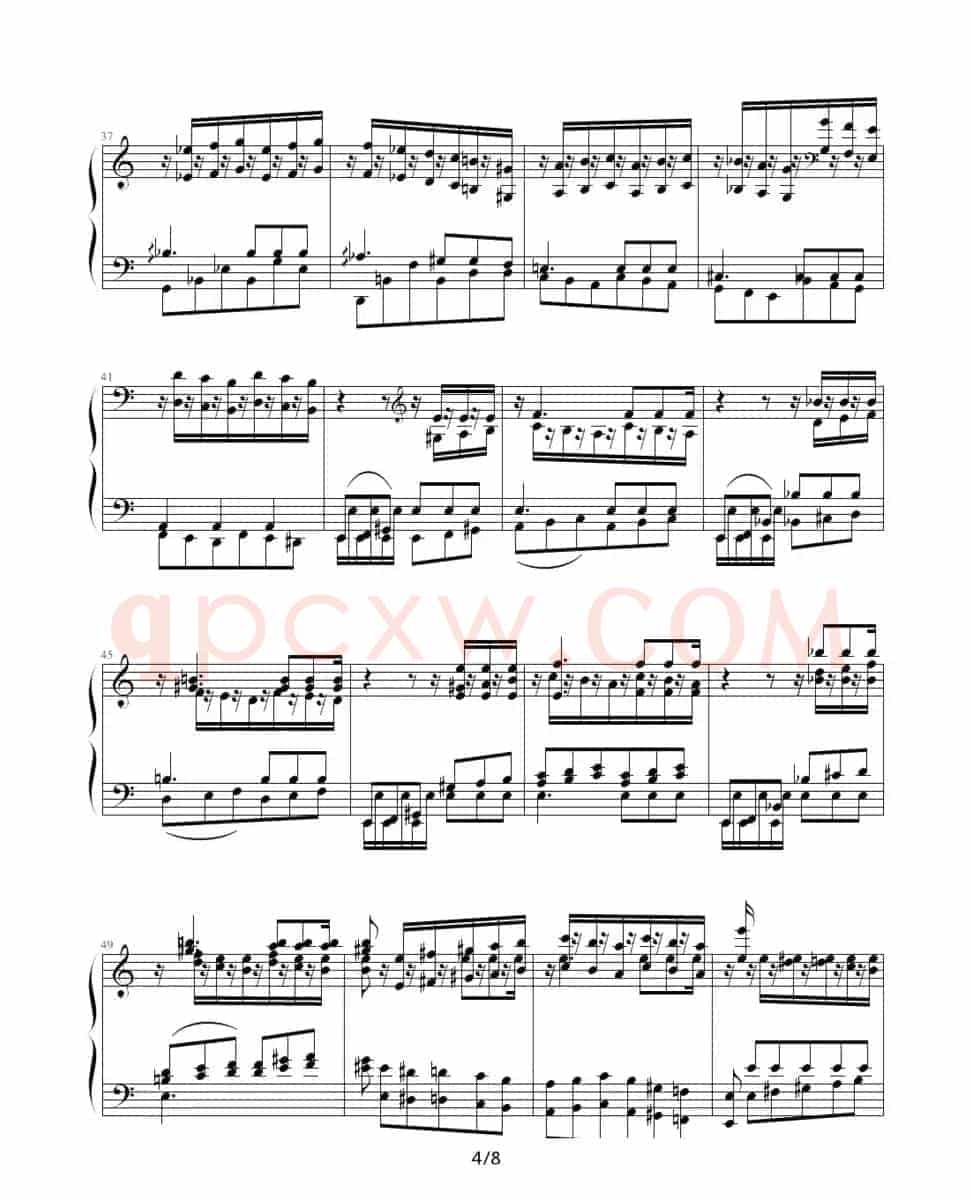 李斯特超凡练习曲第二首