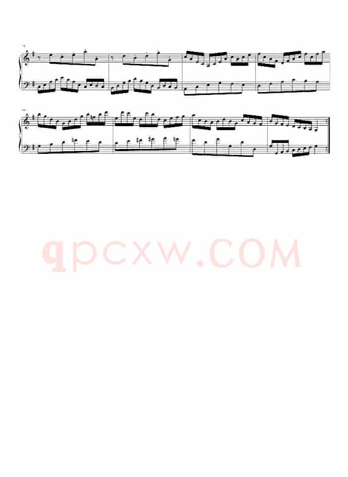 Goldberg Variation（哥德堡变奏曲-Var.1）