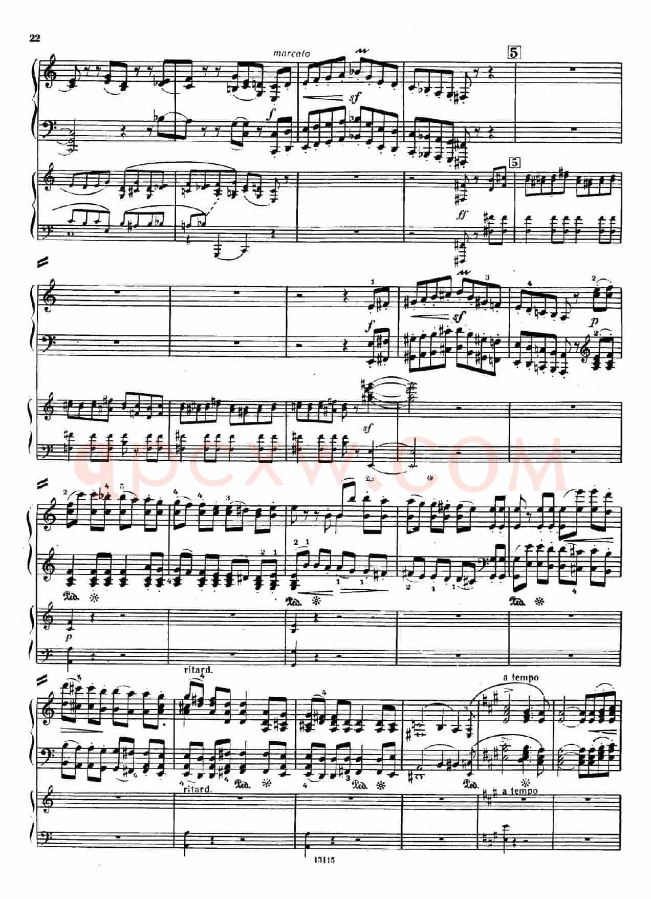 Piano Concerto in a Minor Op.54（a小调钢琴协奏曲·双钢琴）