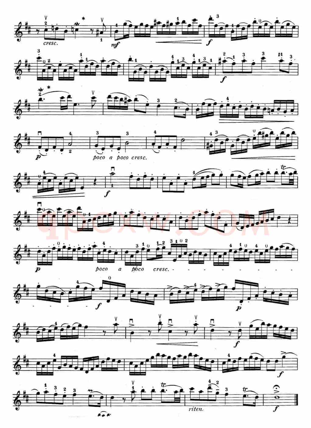 铃木小提琴教材第六册（Suzuki Violin School Violin Part VOLUME 6）