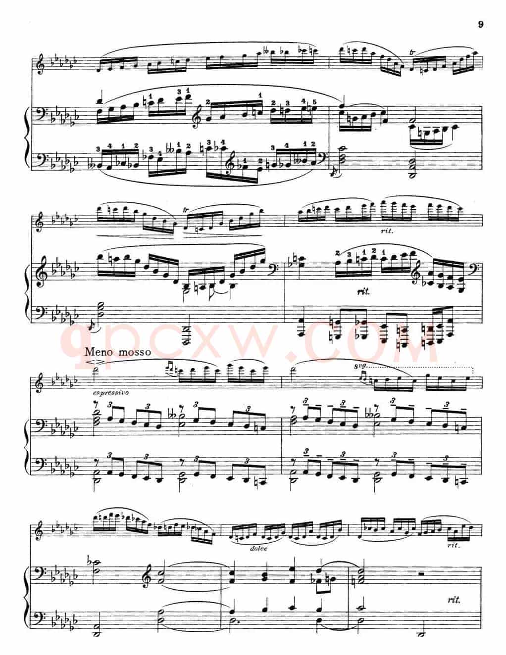Etude melodique（小提琴+钢琴伴奏）