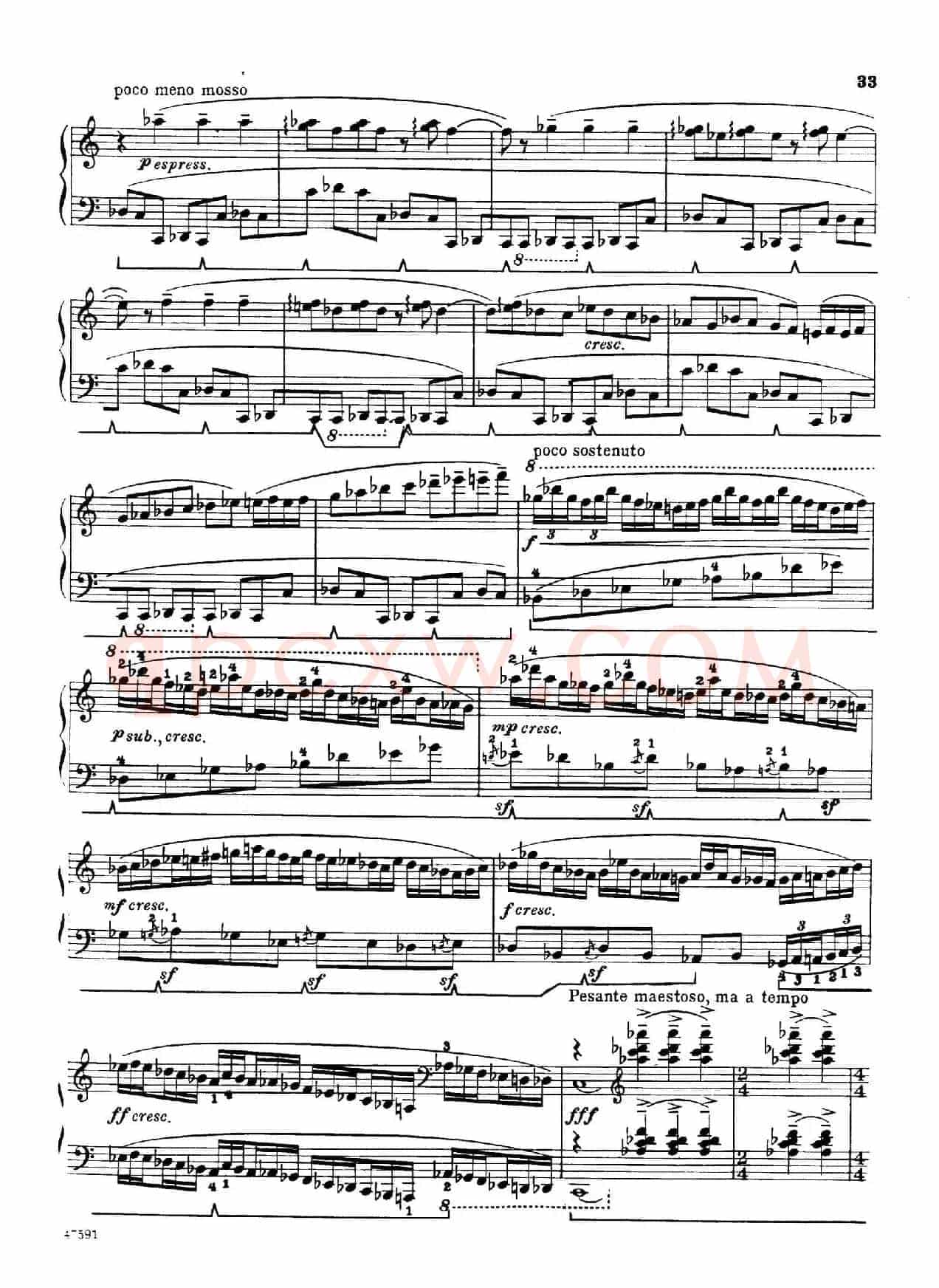 Piano Sonata in E-flat Major Op.95(降E大调钢琴奏鸣曲·Ⅲ)
