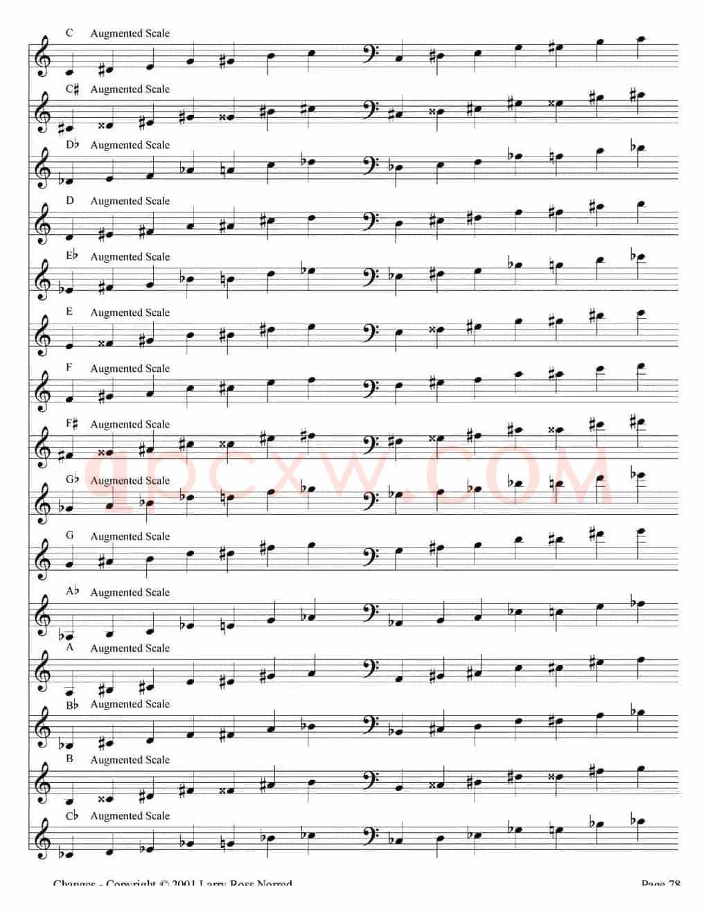 Changes（爵士乐和弦教材）（P61-80）