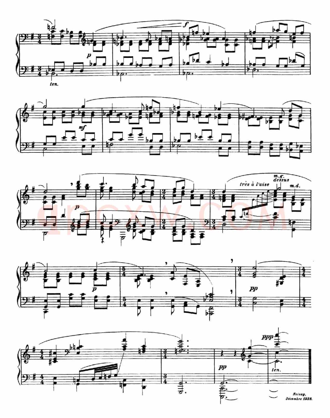 Eight Nocturnes (8首夜曲·Ⅷ)