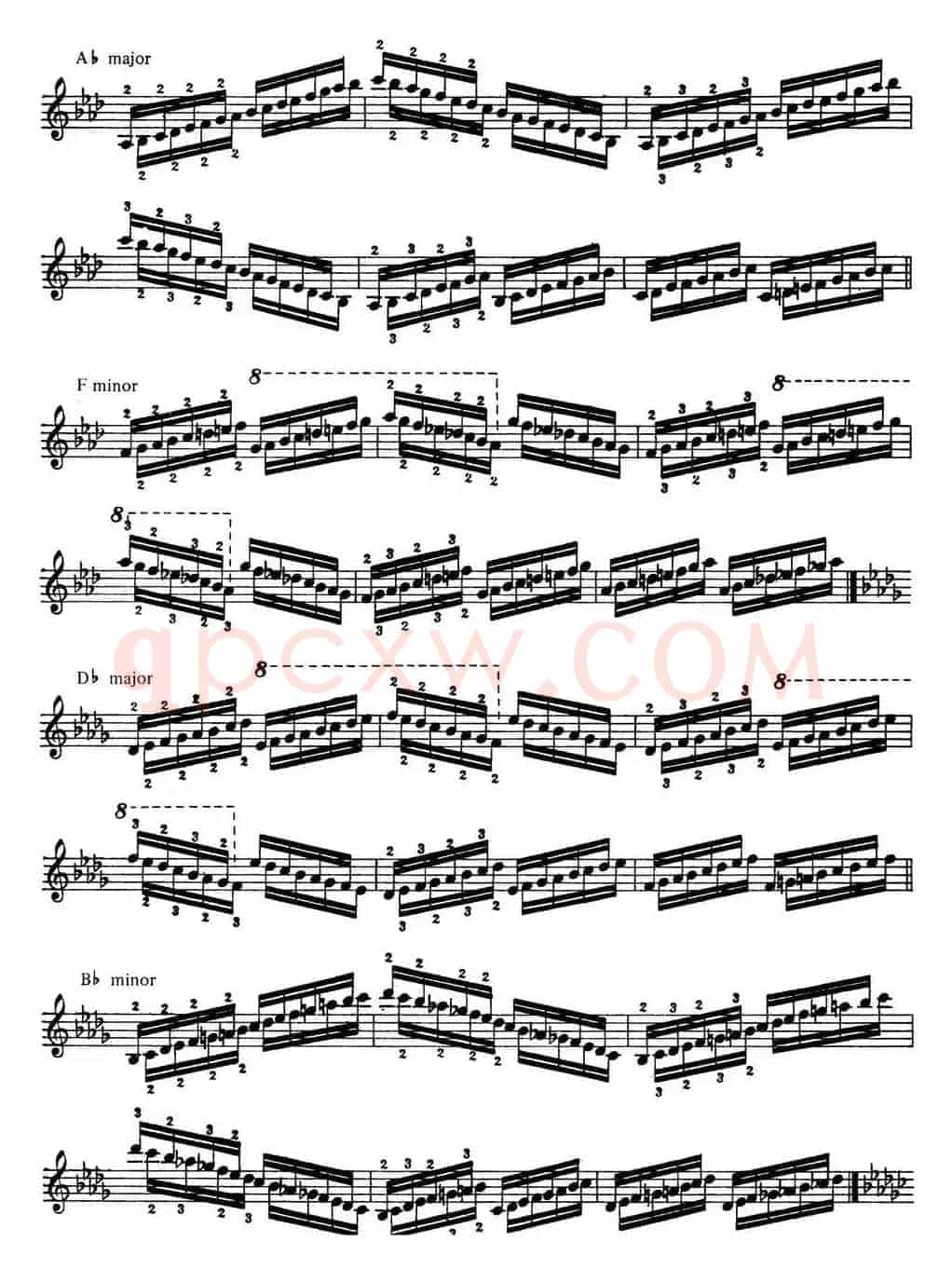 Technical Exercises S.146(李斯特钢琴技巧练习 BOOKⅢ)