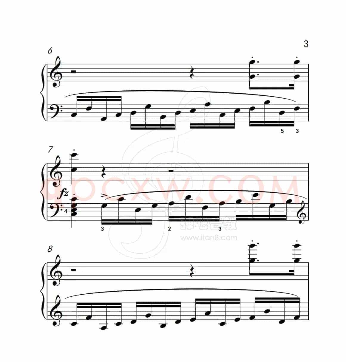 练习曲 10（克拉莫钢琴练习曲60首）