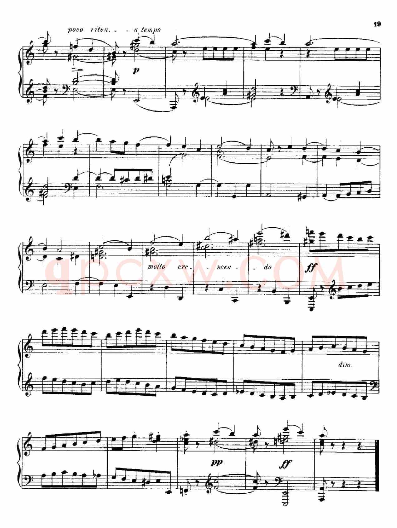 Petite Sonate Dans La Forme Classique Op.9(古典小奏鸣曲)