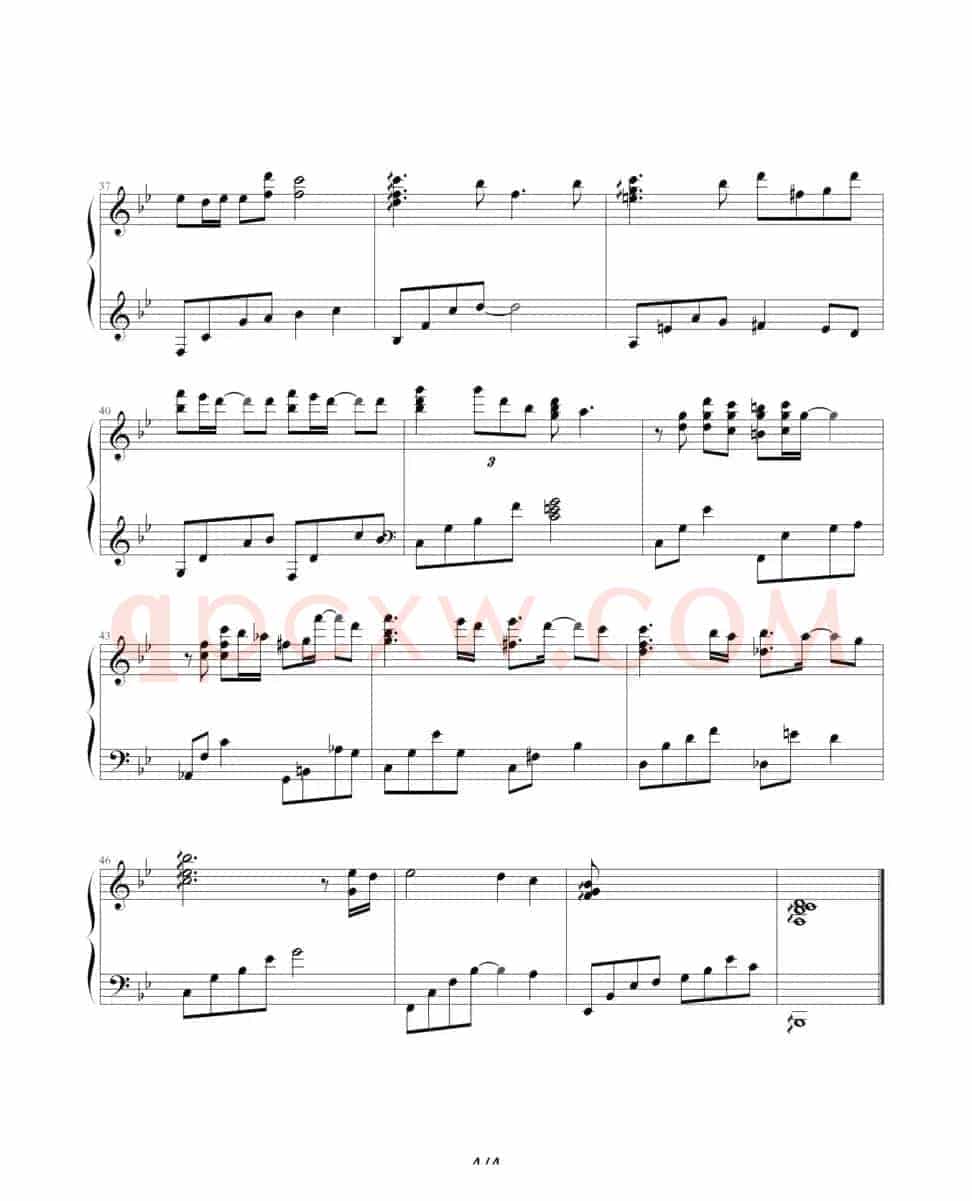 第一次（韩剧《冬日恋歌》插曲）（剑心制谱版）
