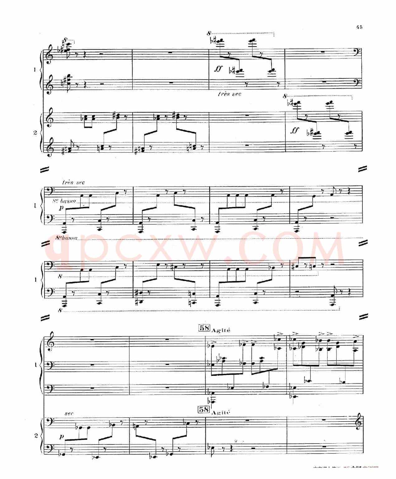 Concerto for 2 Pianos in d Minor(d小调双钢琴协奏曲· 第三乐章)