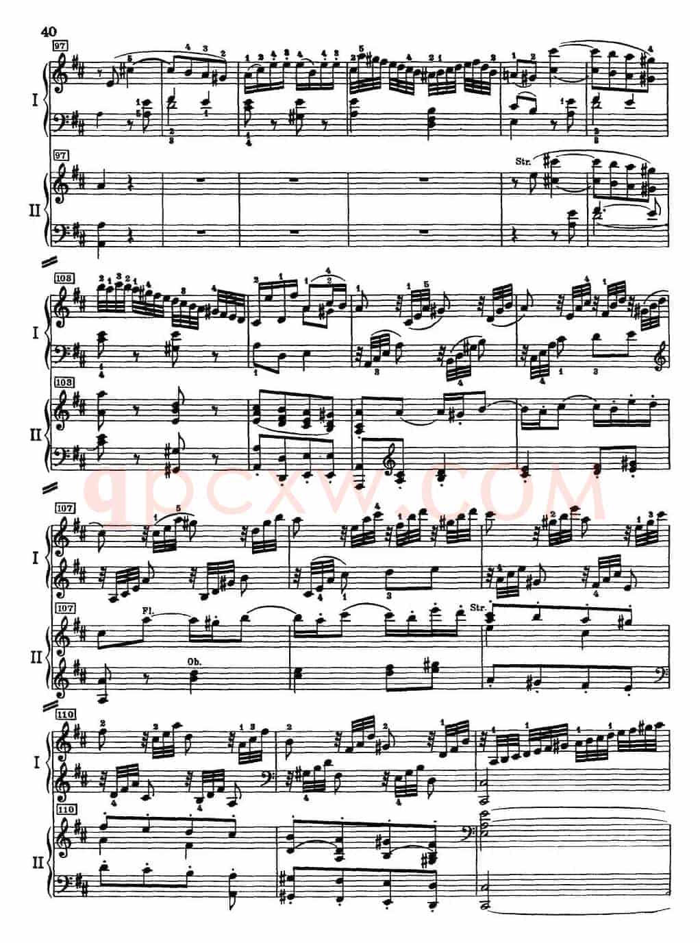 二十八部钢琴协奏曲 No.26（(P31-45）