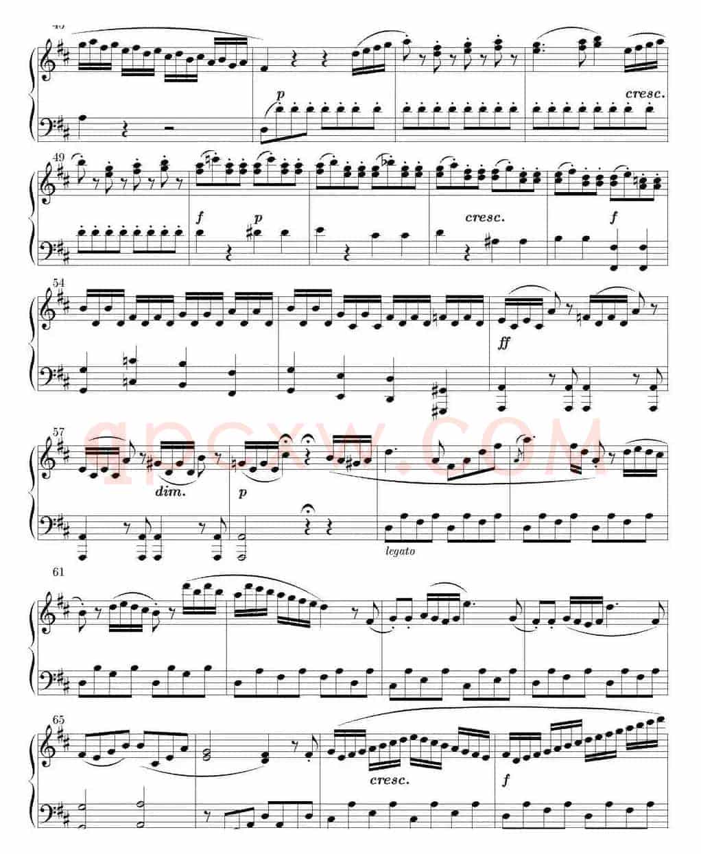 6 Sonatinas Op.36（6首钢琴小奏鸣曲-6）