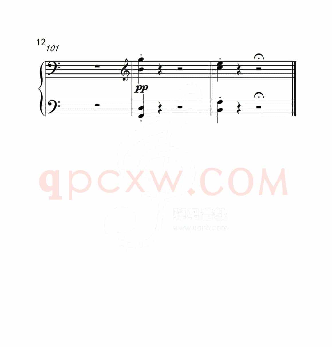 第五级 木偶游行（中国音乐学院钢琴考级作品1~6级）