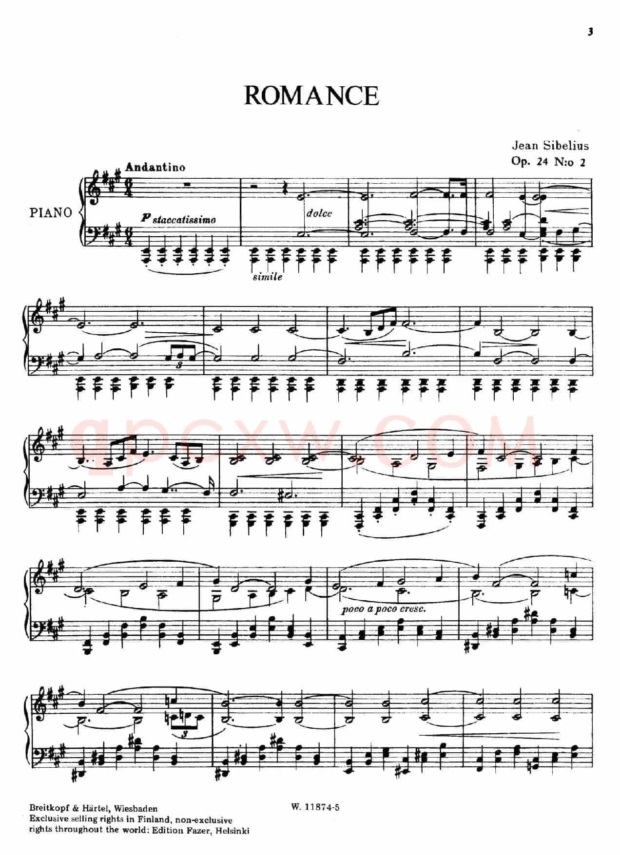 10 Pieces Op.24（10首钢琴小品 No.2）