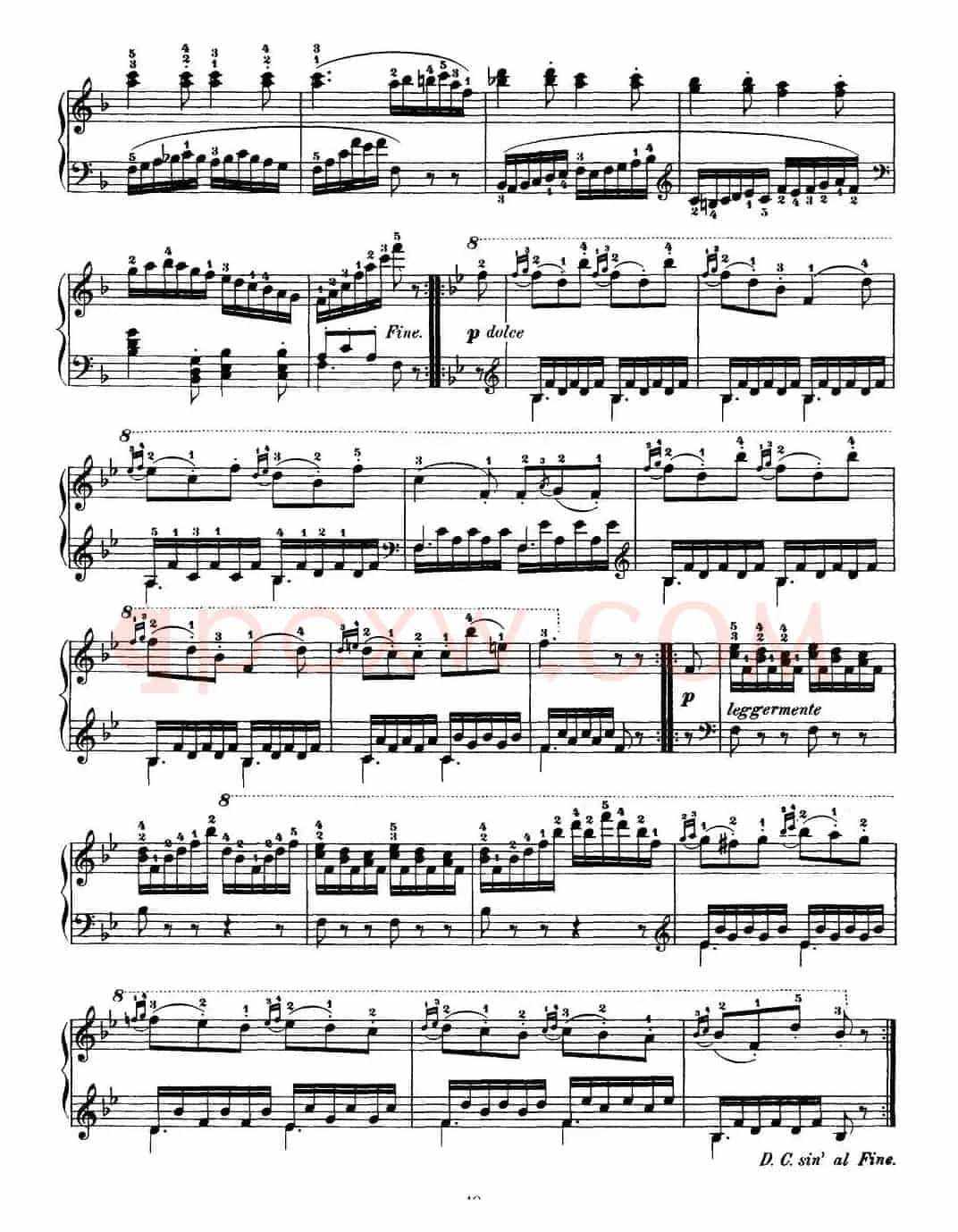 One Hundred and Ten Easy and Progressive Exercises Op.453(车尔尼110首简易练习曲 52——60)
