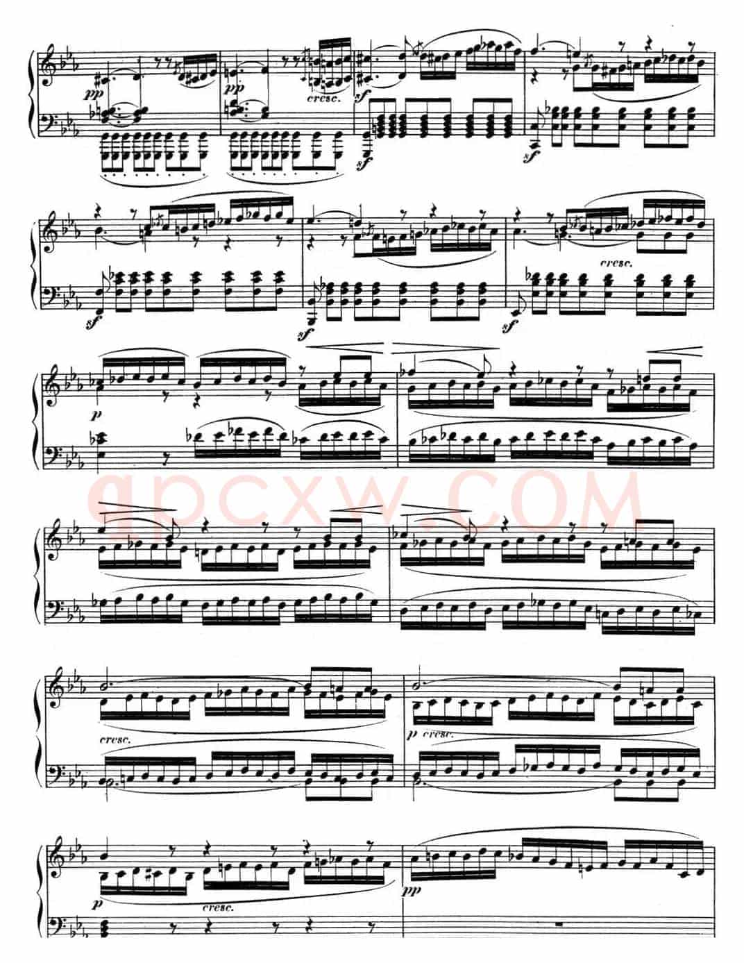 贝多芬钢琴奏鸣曲11 降B大调 Op.22 B-flat major