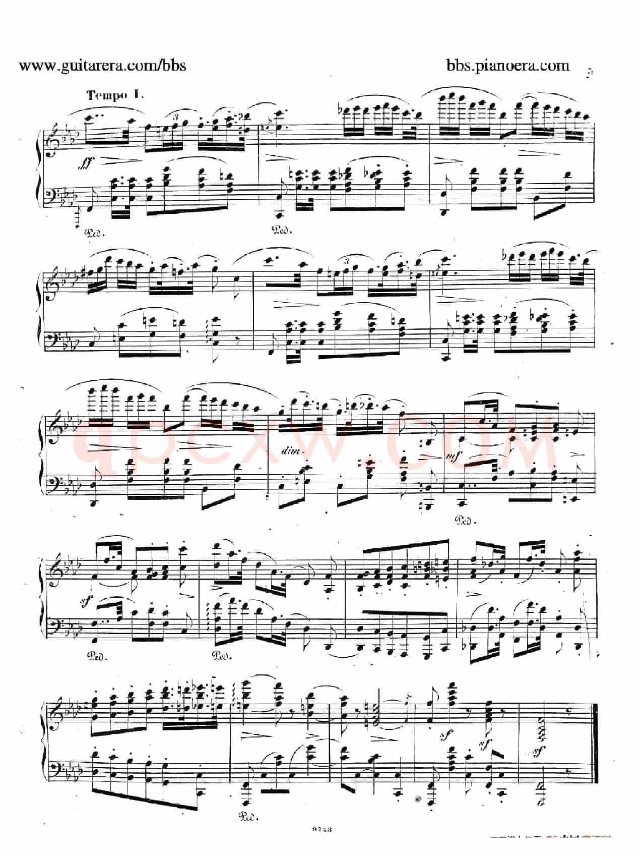 Phantasiestücke Op.31(幻想曲集·1. f小调)