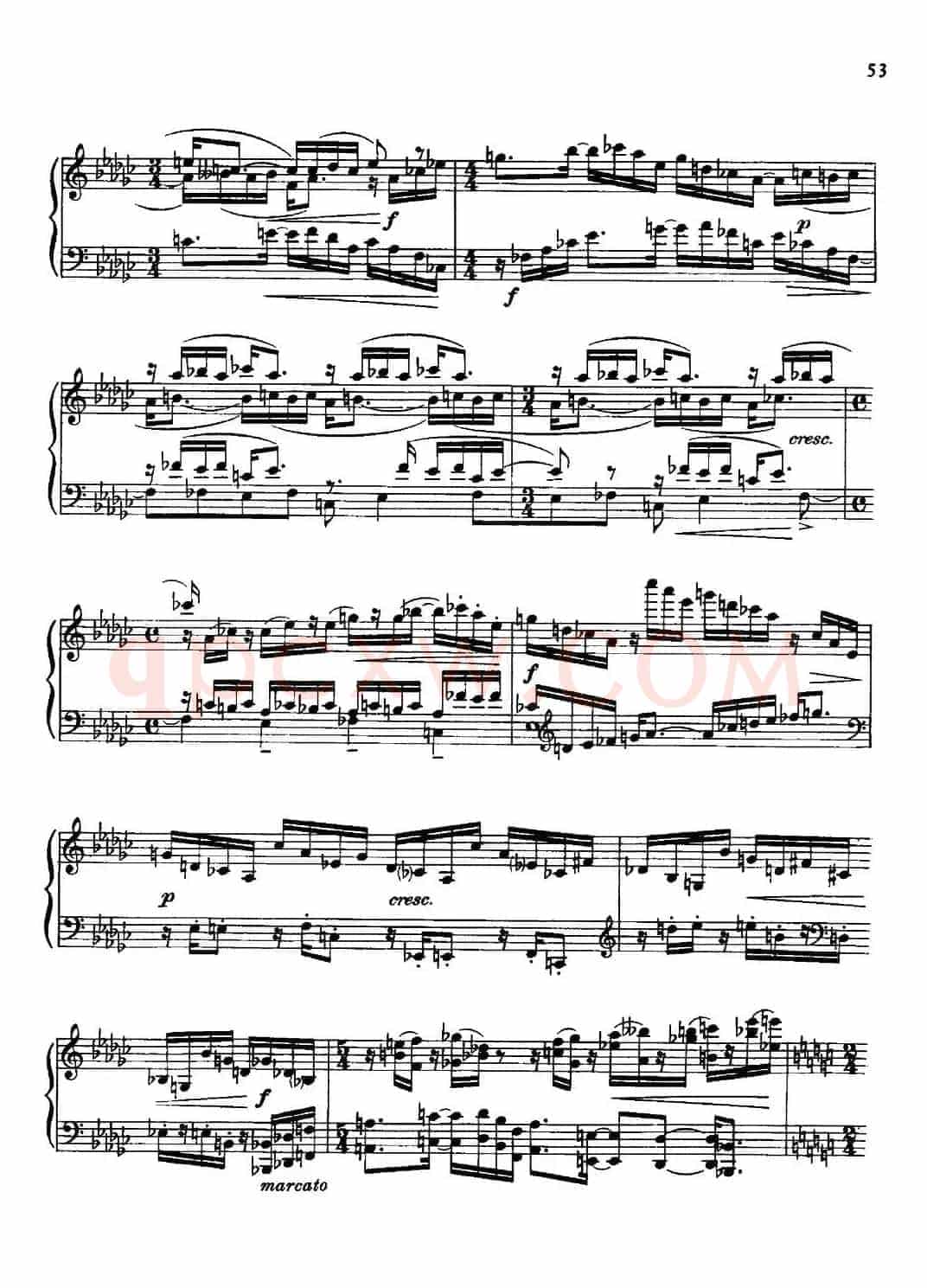 塞缪尔·巴伯 - 降e小调钢琴奏鸣曲 op.26 v.4