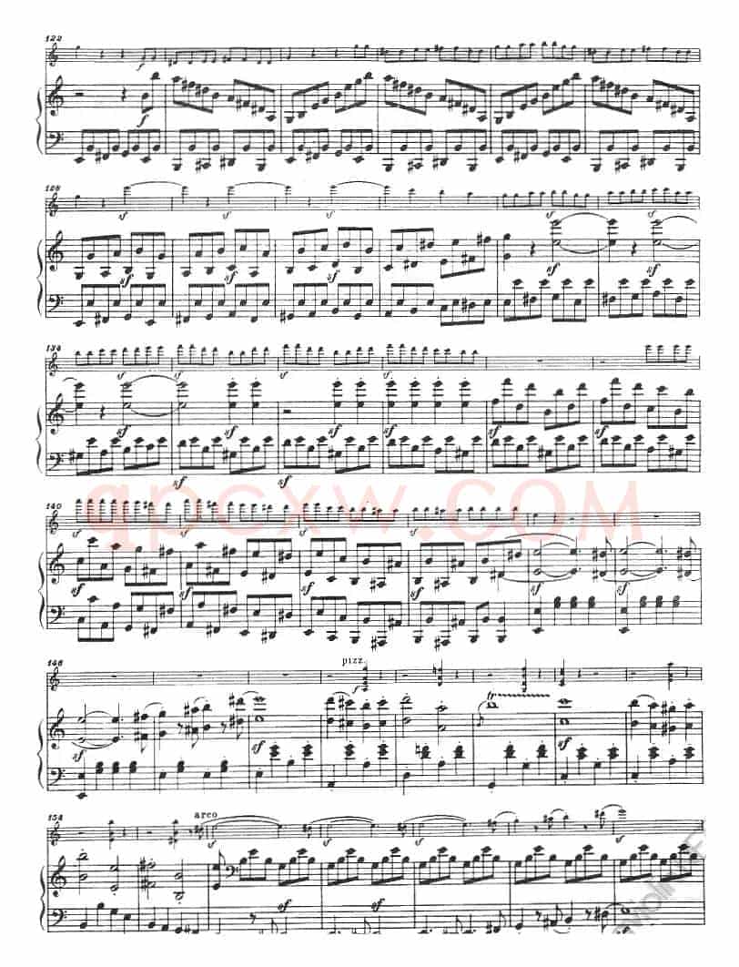 献给好友鲁道尔夫·克鲁采：奏鸣曲（A大调、小提琴+钢琴伴奏）
