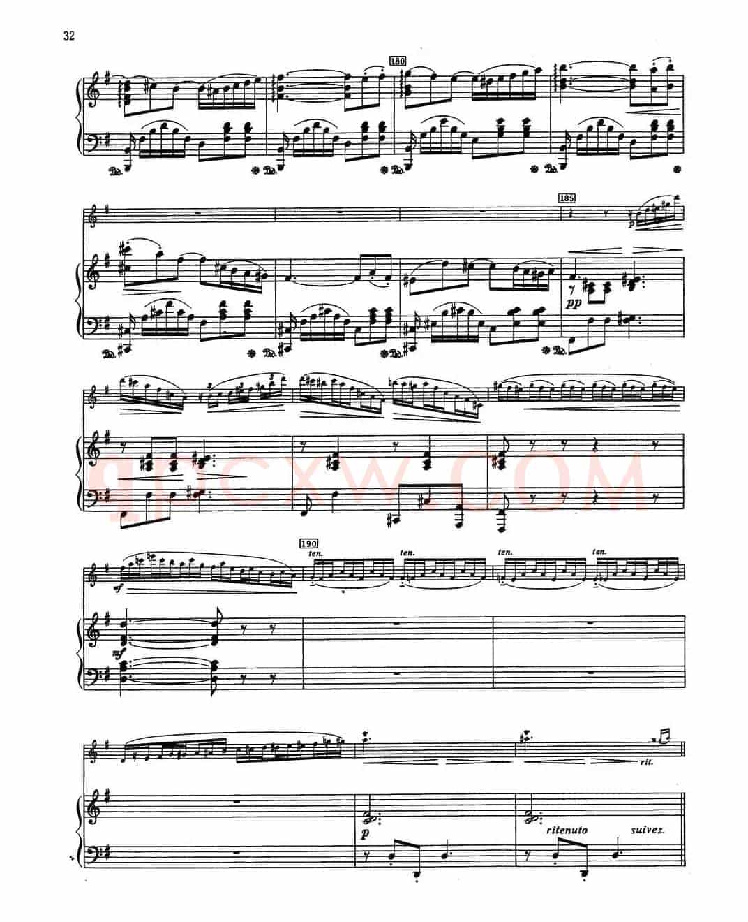 Fantaisie Sur Le Freyschutz（魔弹射手幻想曲）（长笛+钢琴）