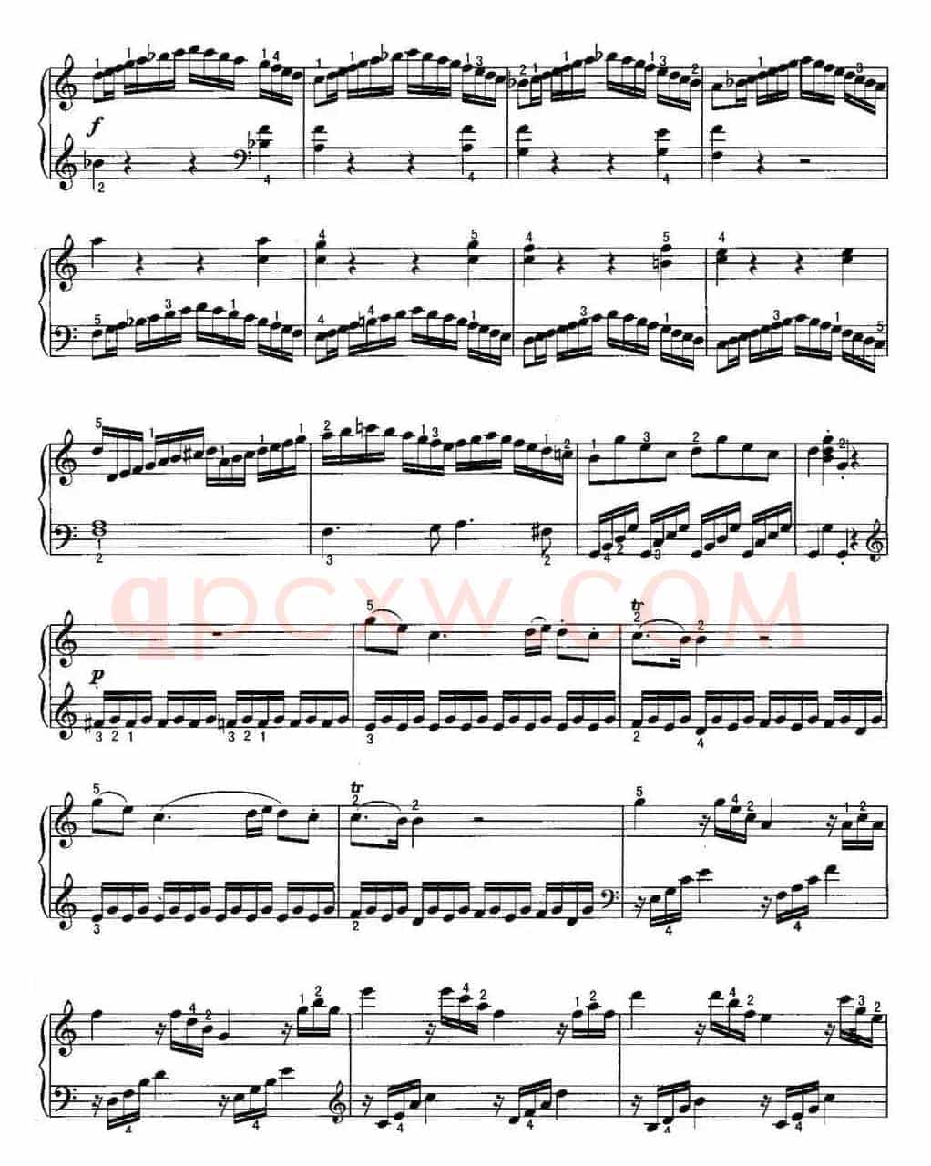 不可不弹的世界钢琴名曲：奏鸣曲（C大调）