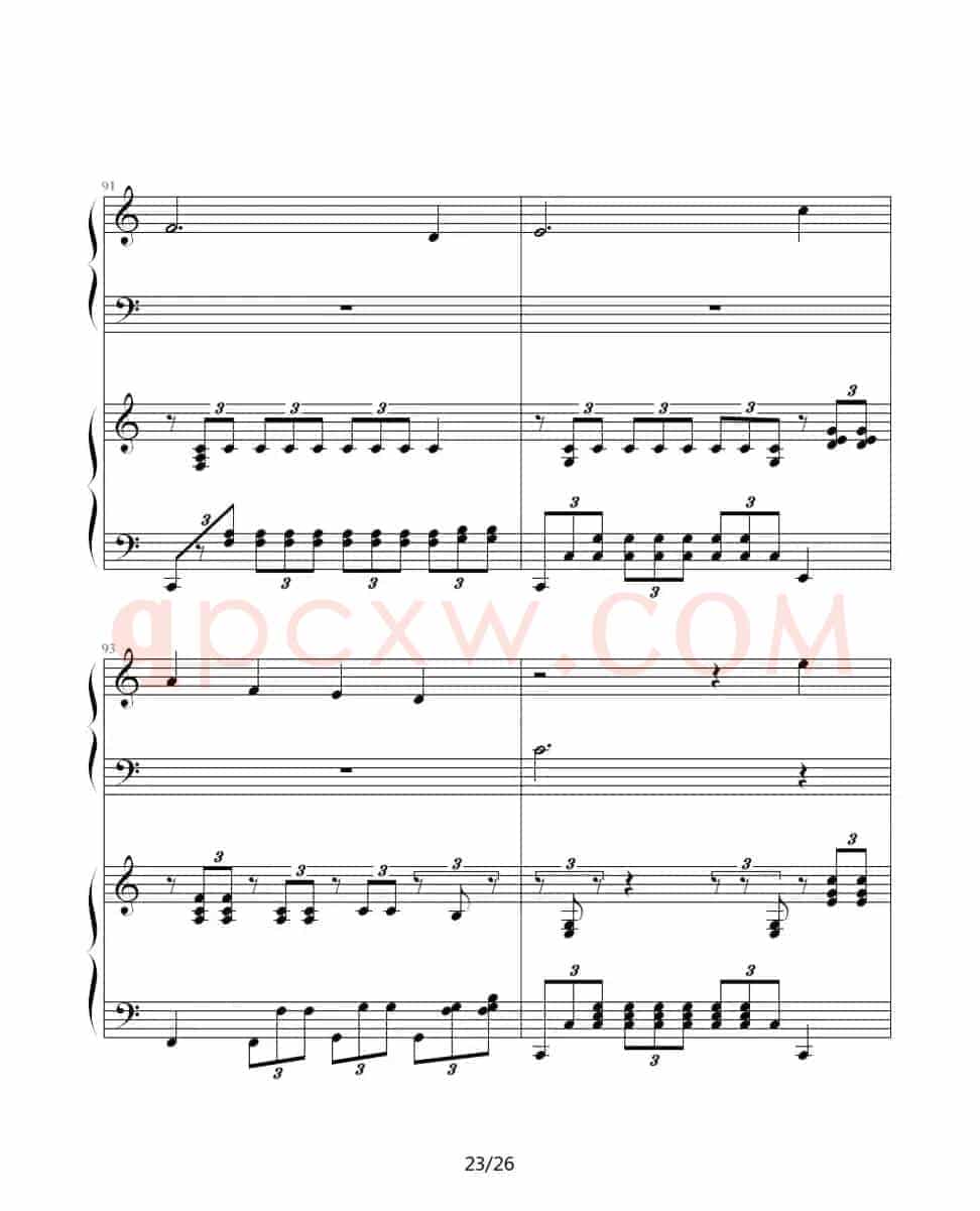 ココロの音（双钢琴）