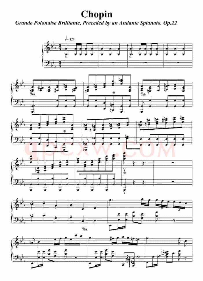 Chopin（大波兰舞曲）