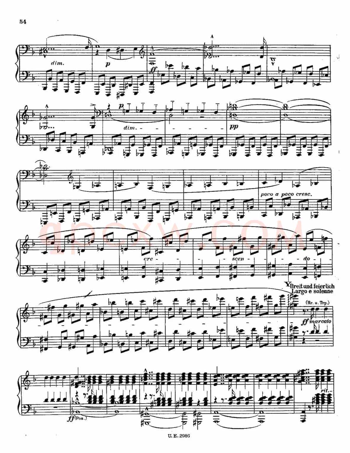 Symphony No.3 in d Minor - Solo Piano(d小调第三交响曲·钢琴独奏版·Ⅳ)