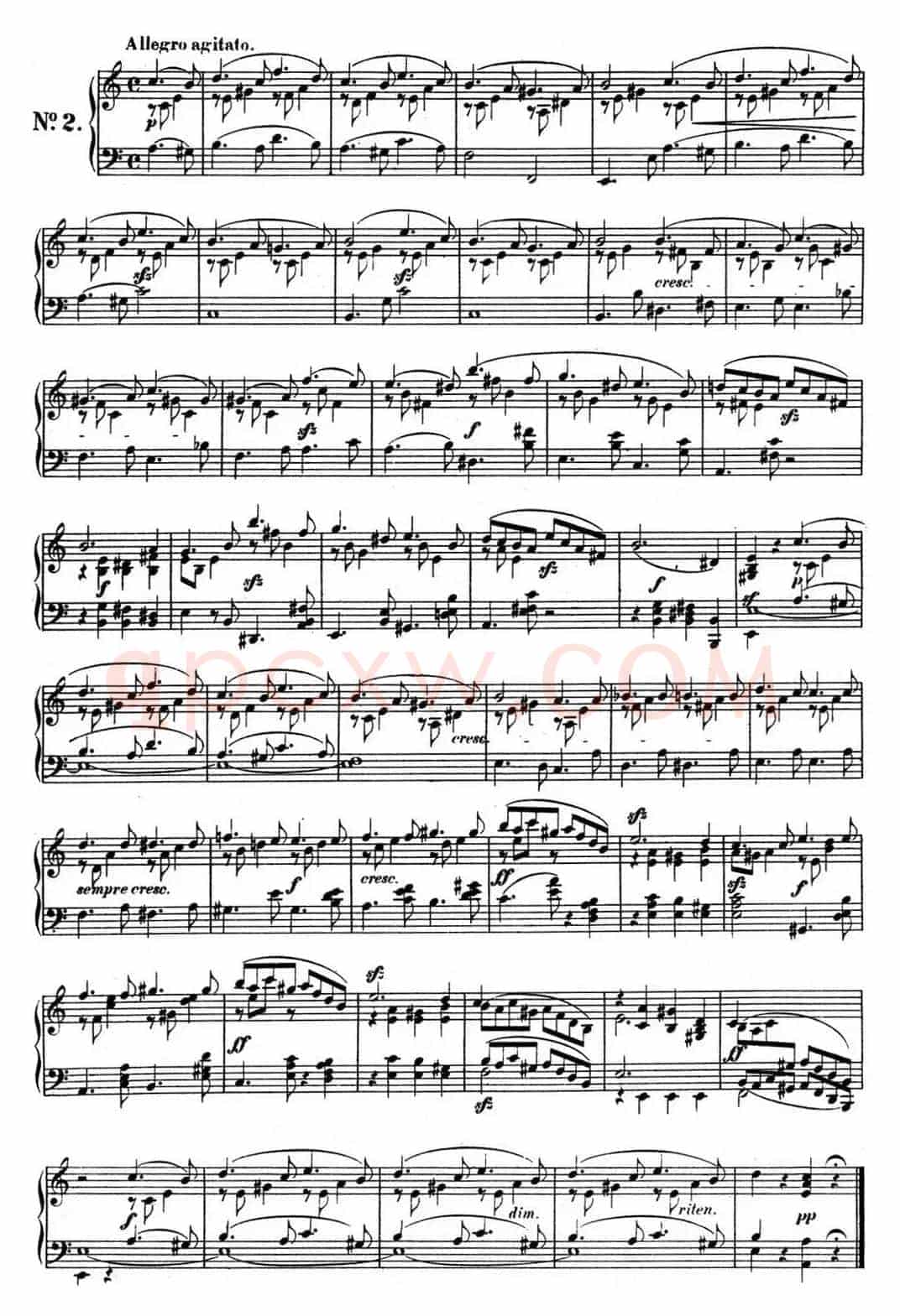 门德尔松无词歌Op.85（NO.2）