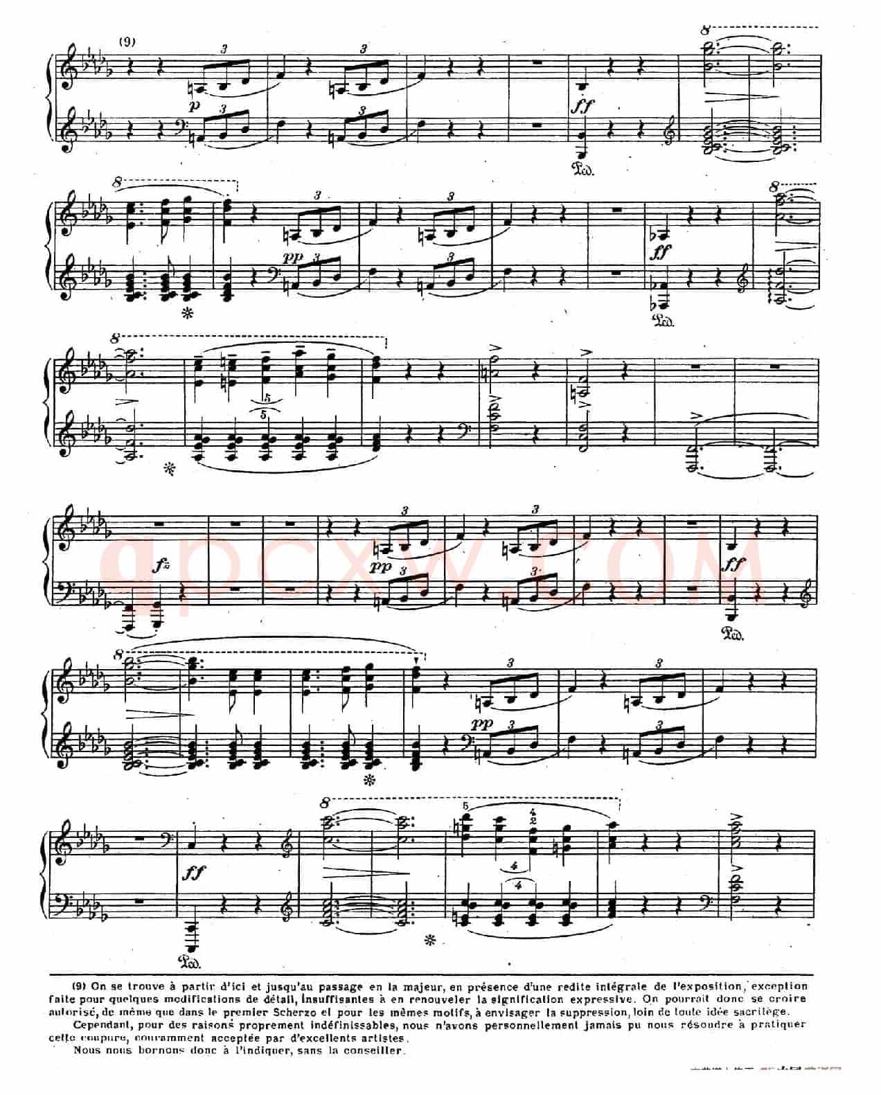 Scherzo no.2 in b-flat Minor Op.31 (降b小调第二谐谑曲)