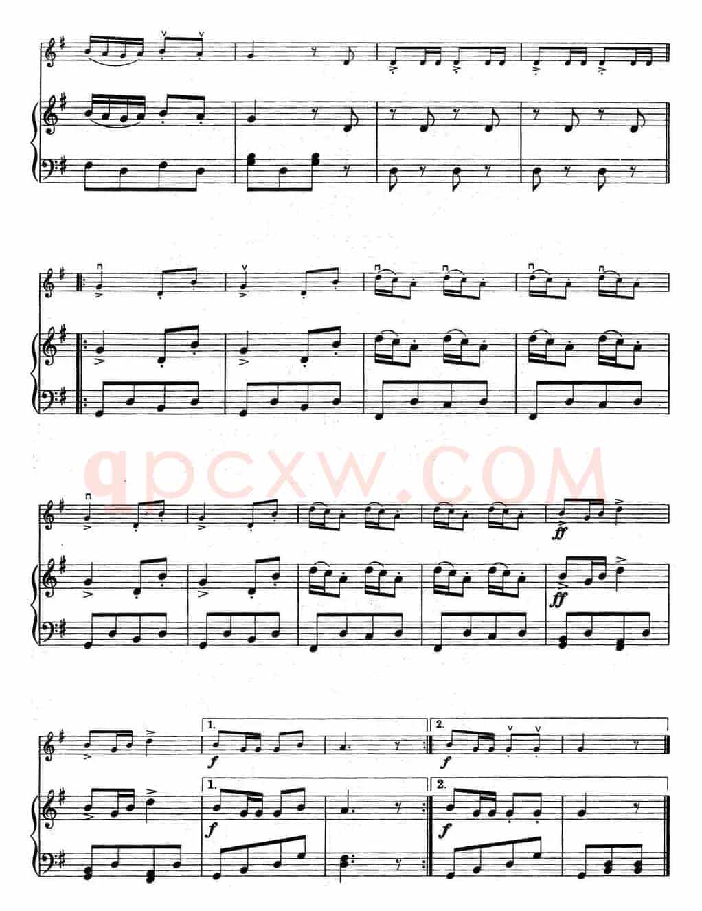 铃木小提琴教材第二册（Suzuki Violin School VOLUME 2）（小提琴+钢琴伴奏）