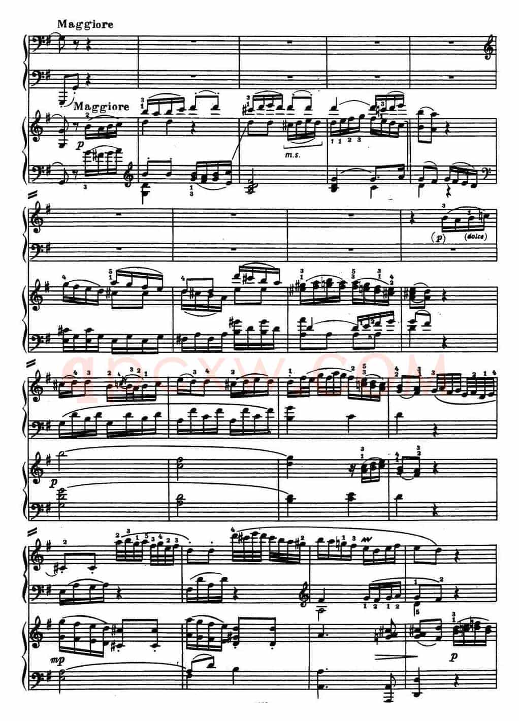 二十八部钢琴协奏曲 No.18（P31-45）