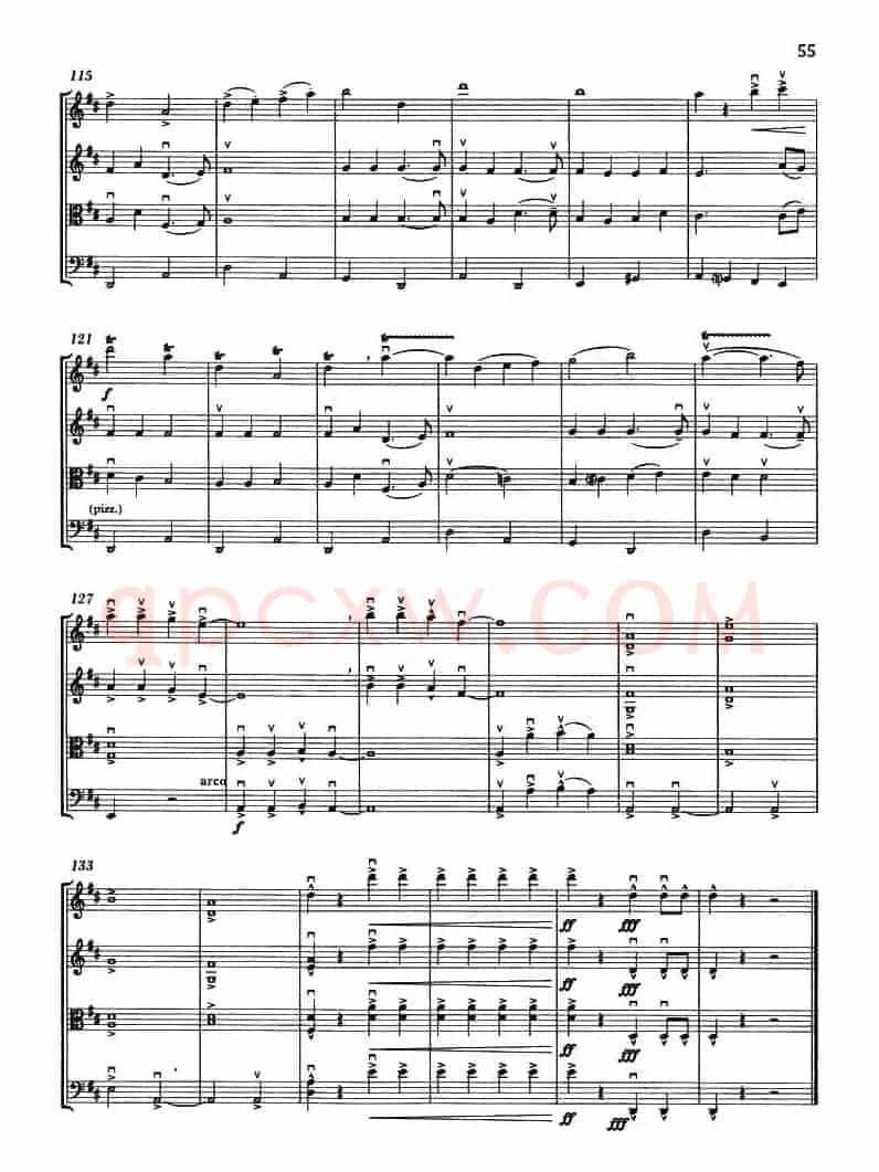 JINGLE BELLS（铃儿响叮当）（弦乐四重奏）