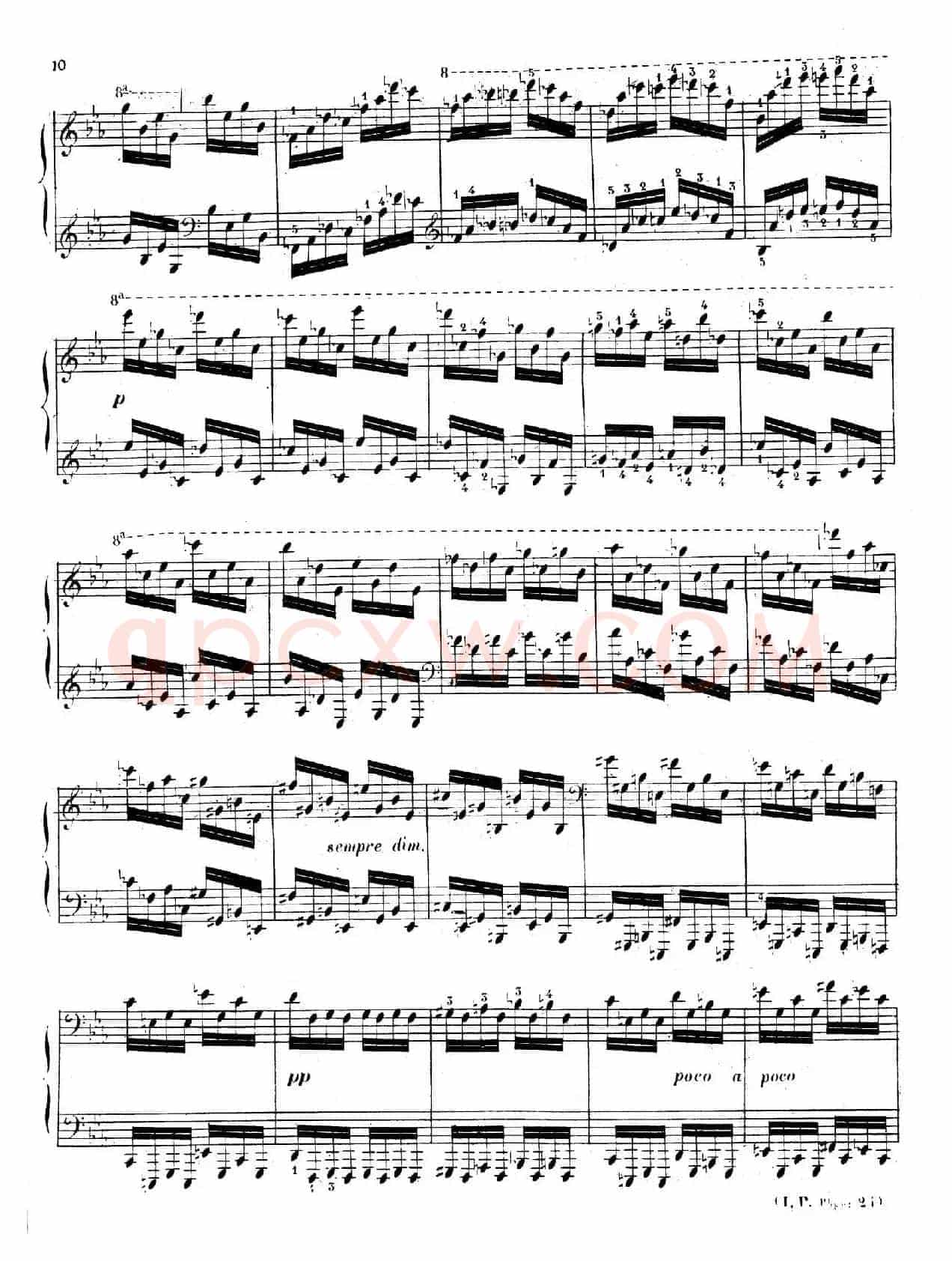 3 Grandes Etudes Op.76 No.3(3首华丽练习曲·3)