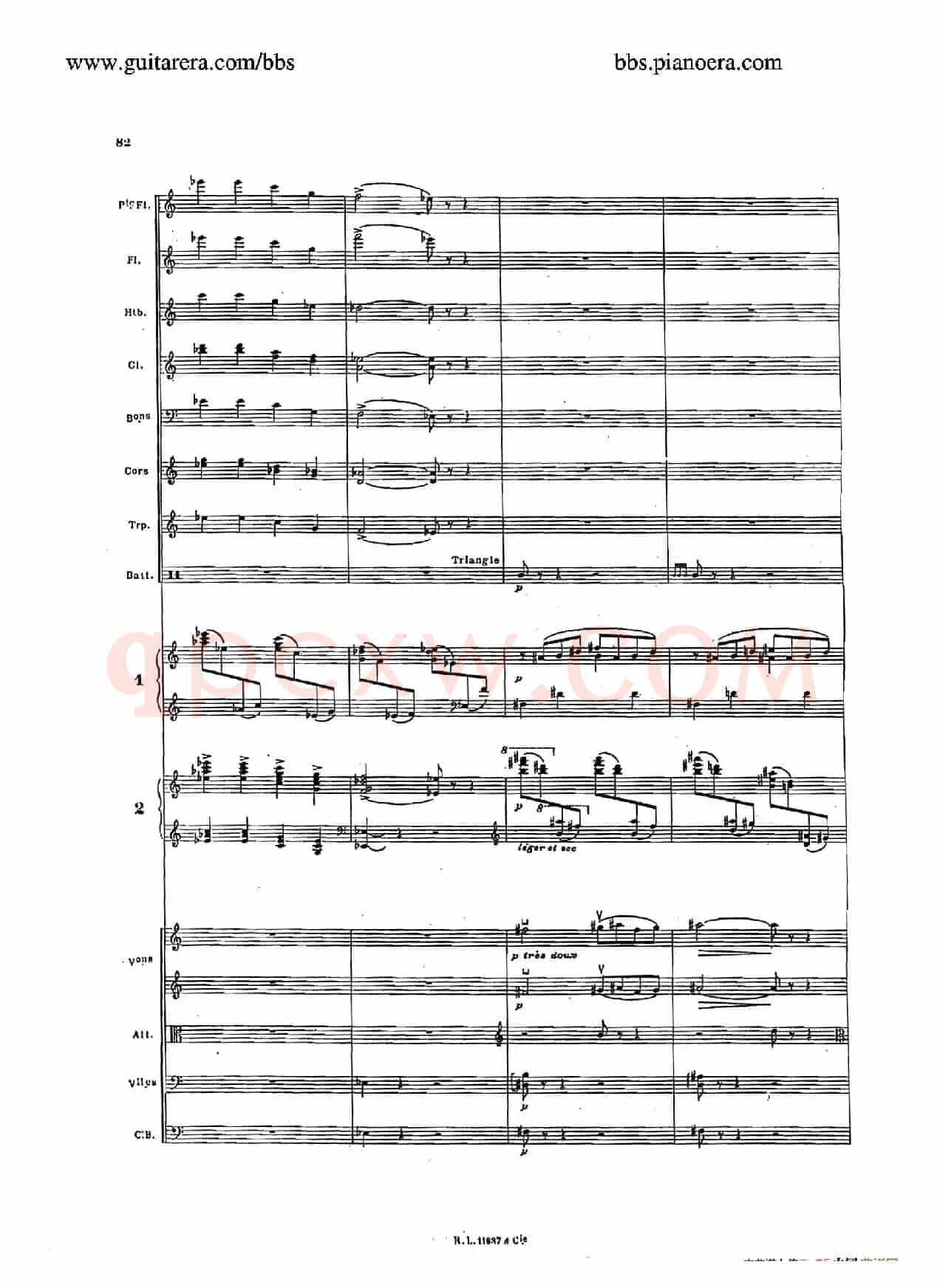 Concerto for 2 Pianos in d Minor(d小调双钢琴协奏曲·总谱)