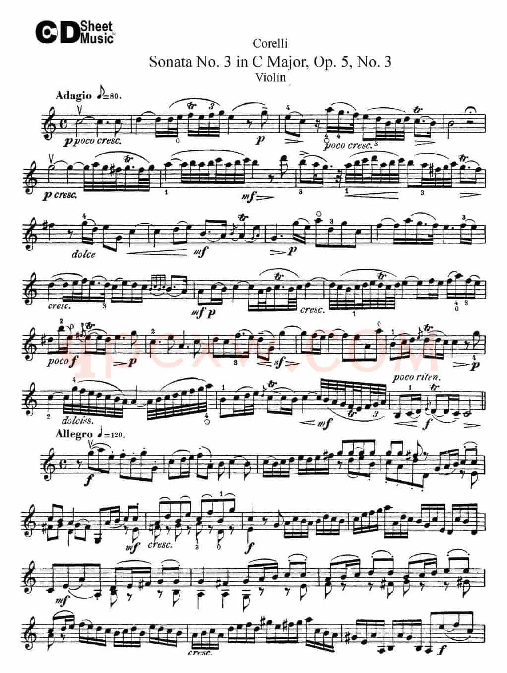 Sonata No.3 in C MajorOp.5 No.3